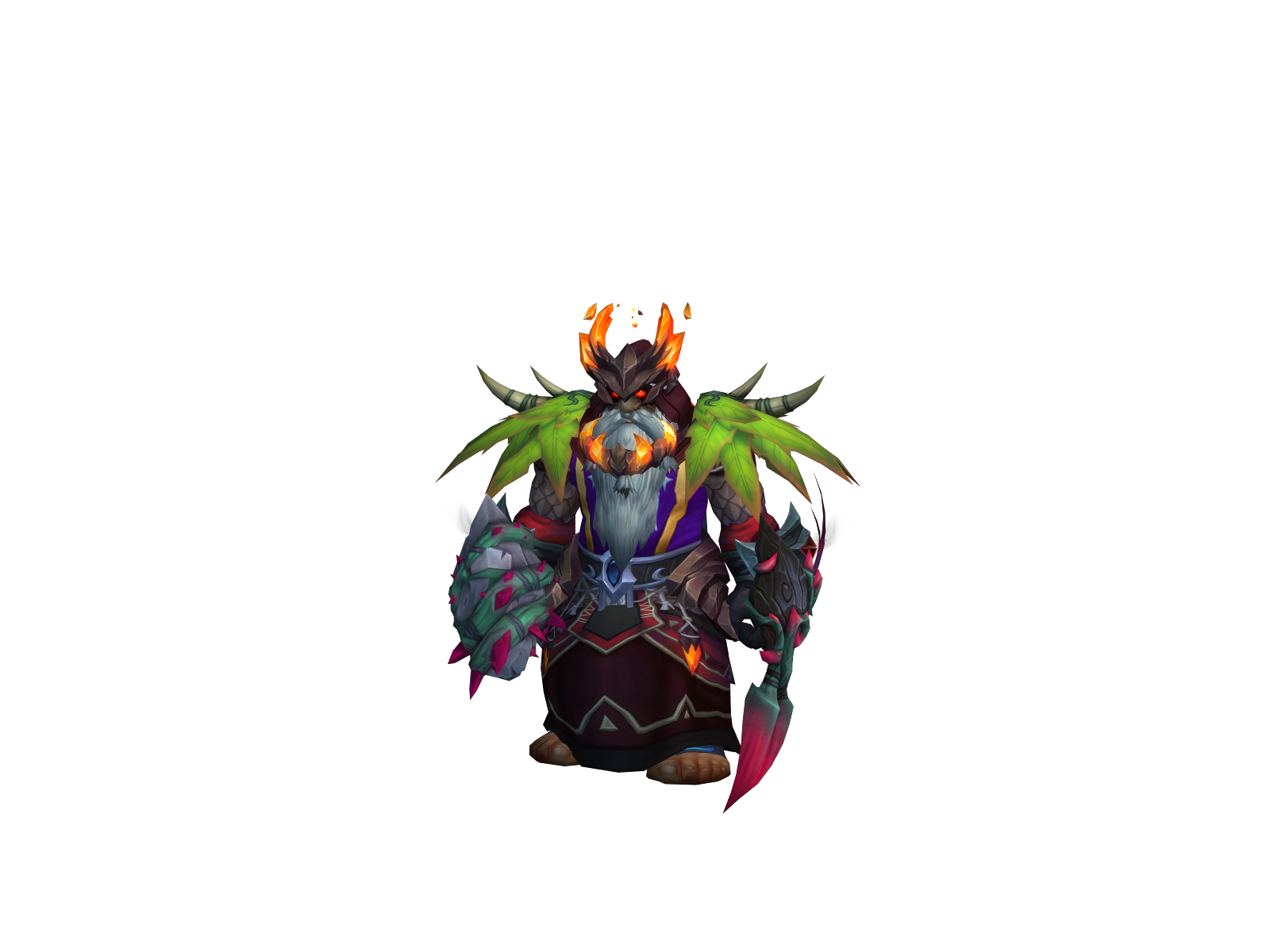 Balroth 3D character render