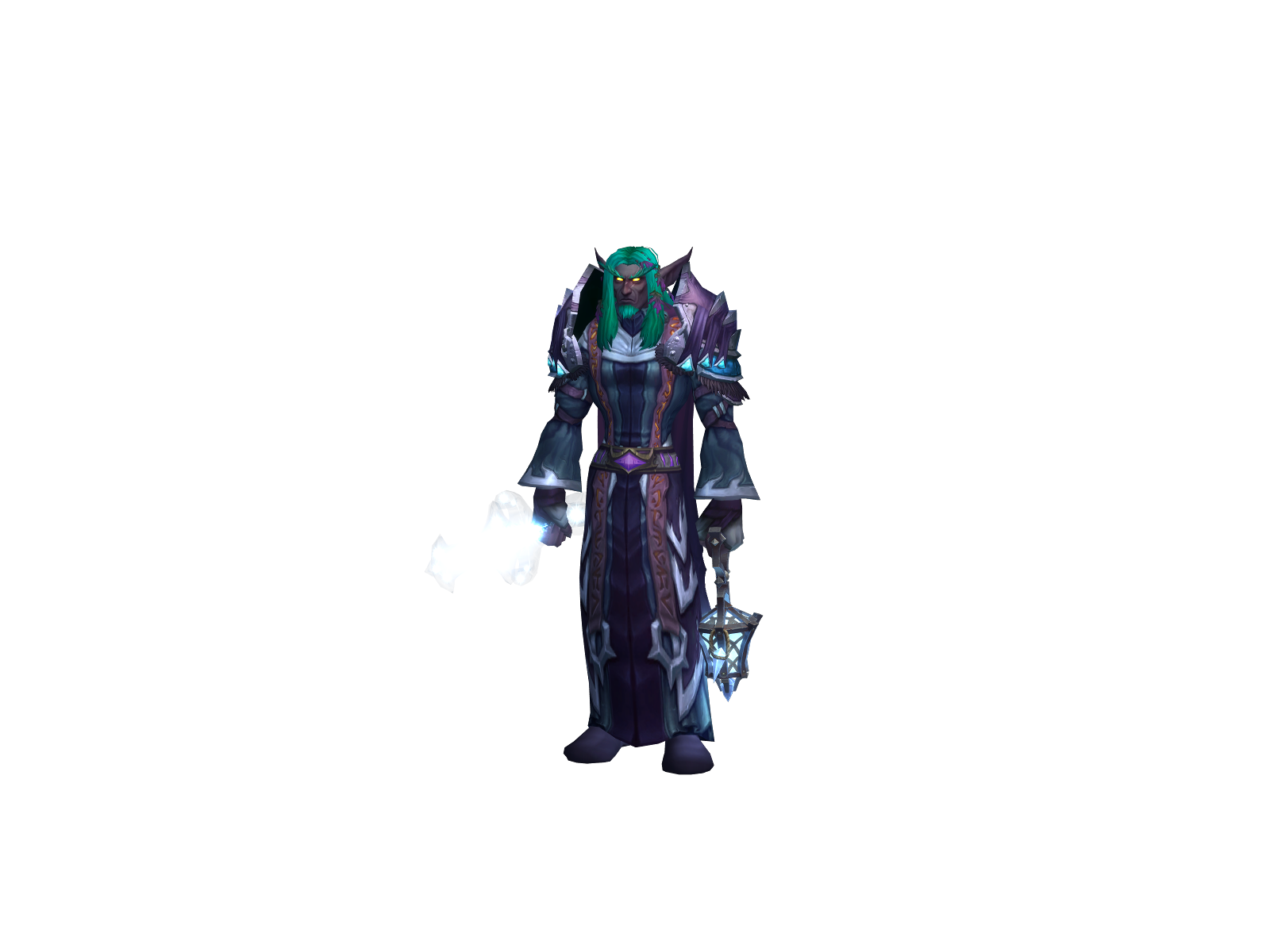 Cyrathiel 3D character render
