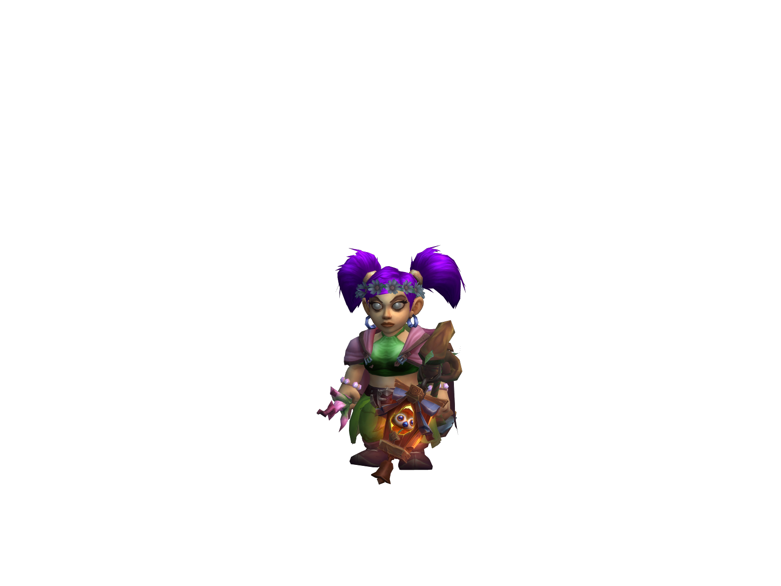 Piickles 3D character render