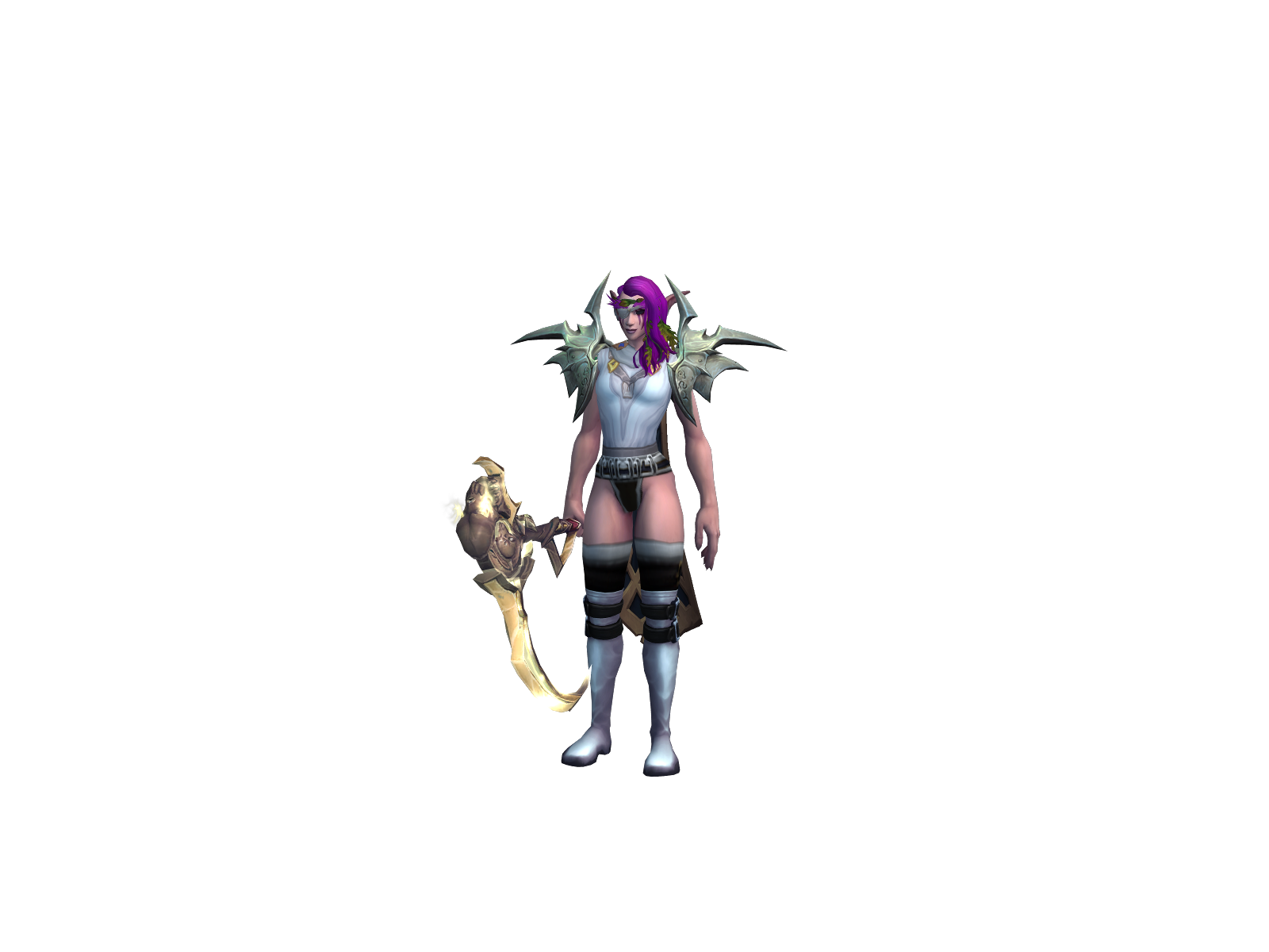 Yah 3D character render
