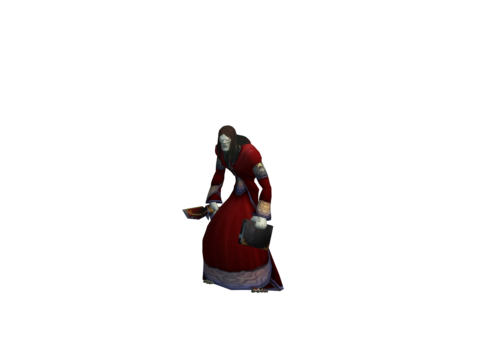 Nekro 3D character render