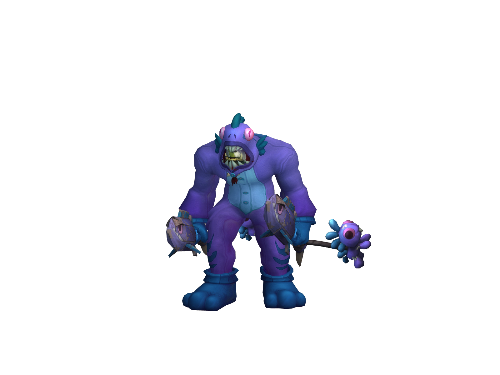 Salvaje 3D character render