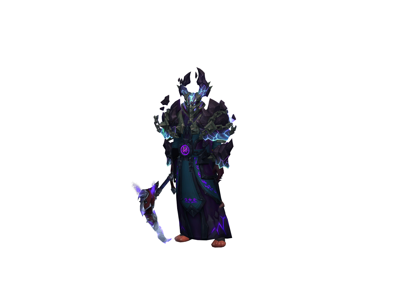 Seiðmaðr 3D character render