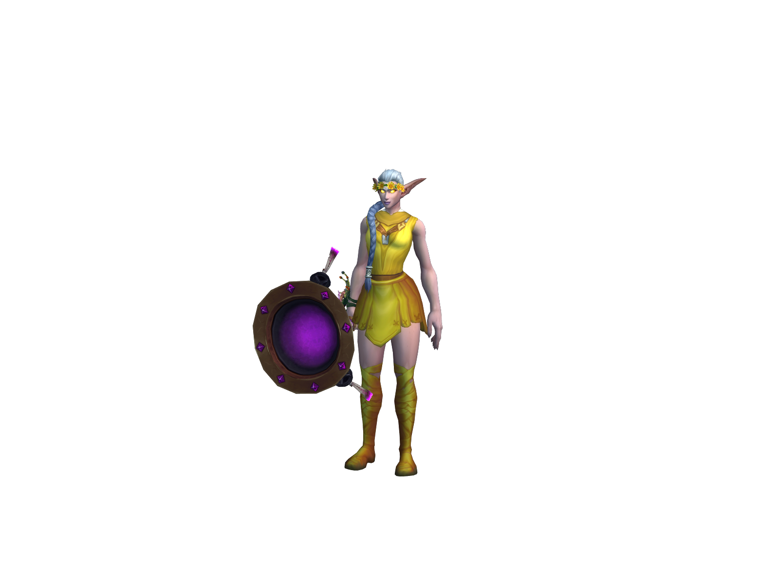 Icelock 3D character render