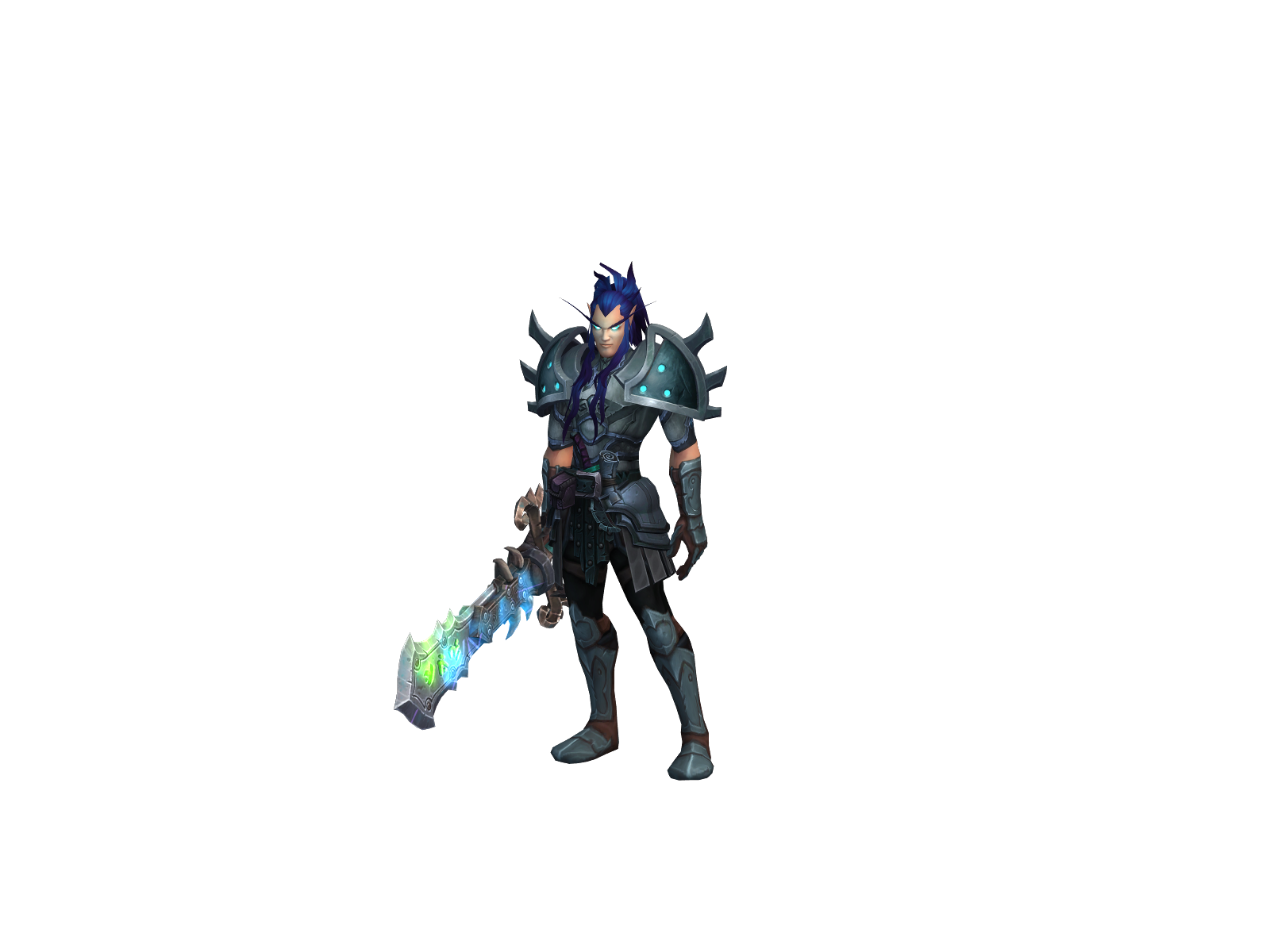 Ghoulaid 3D character render