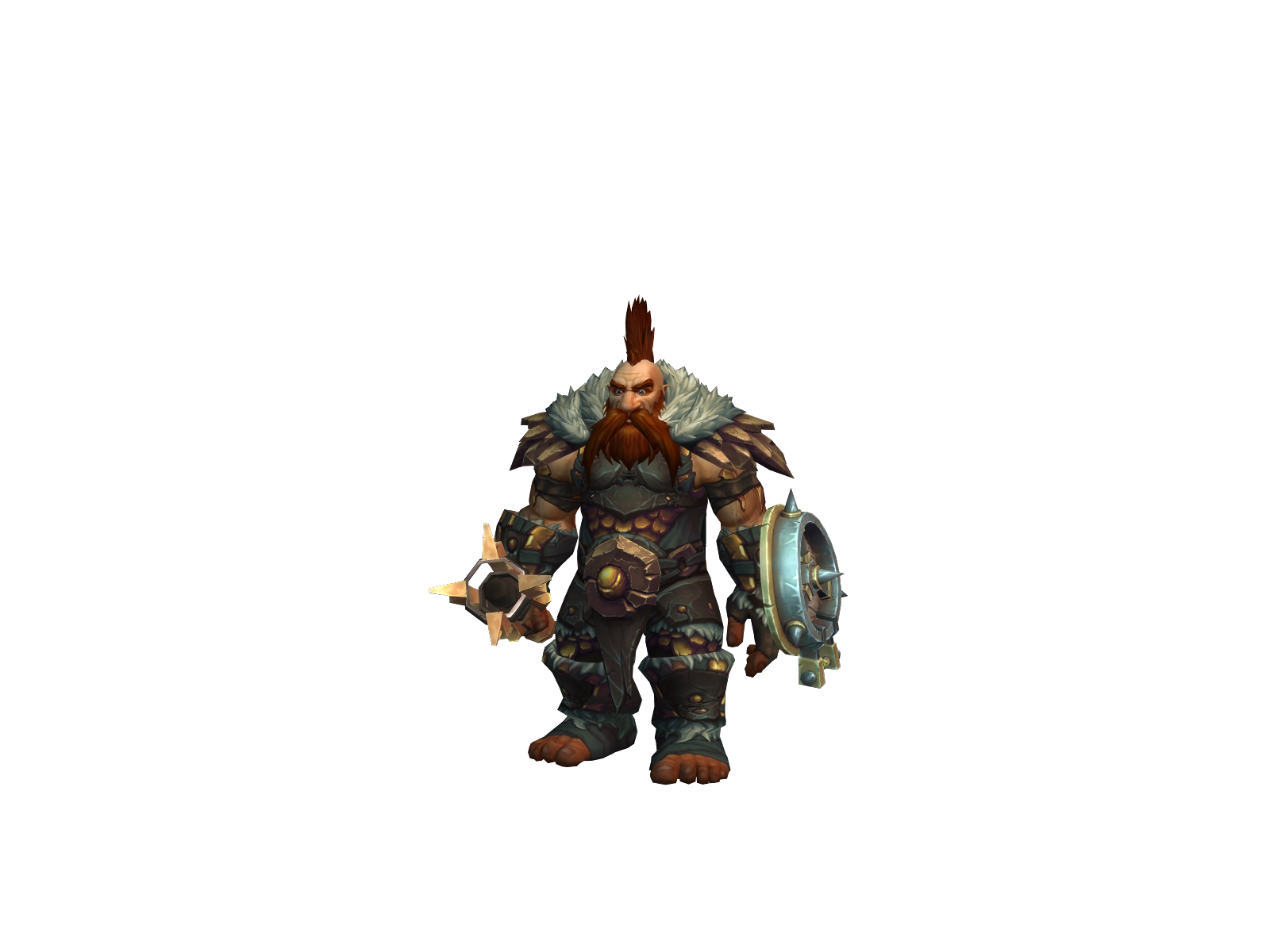 Mordric 3D character render