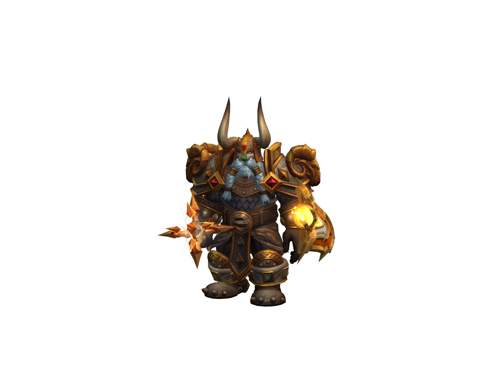 Skogdar 3D character render