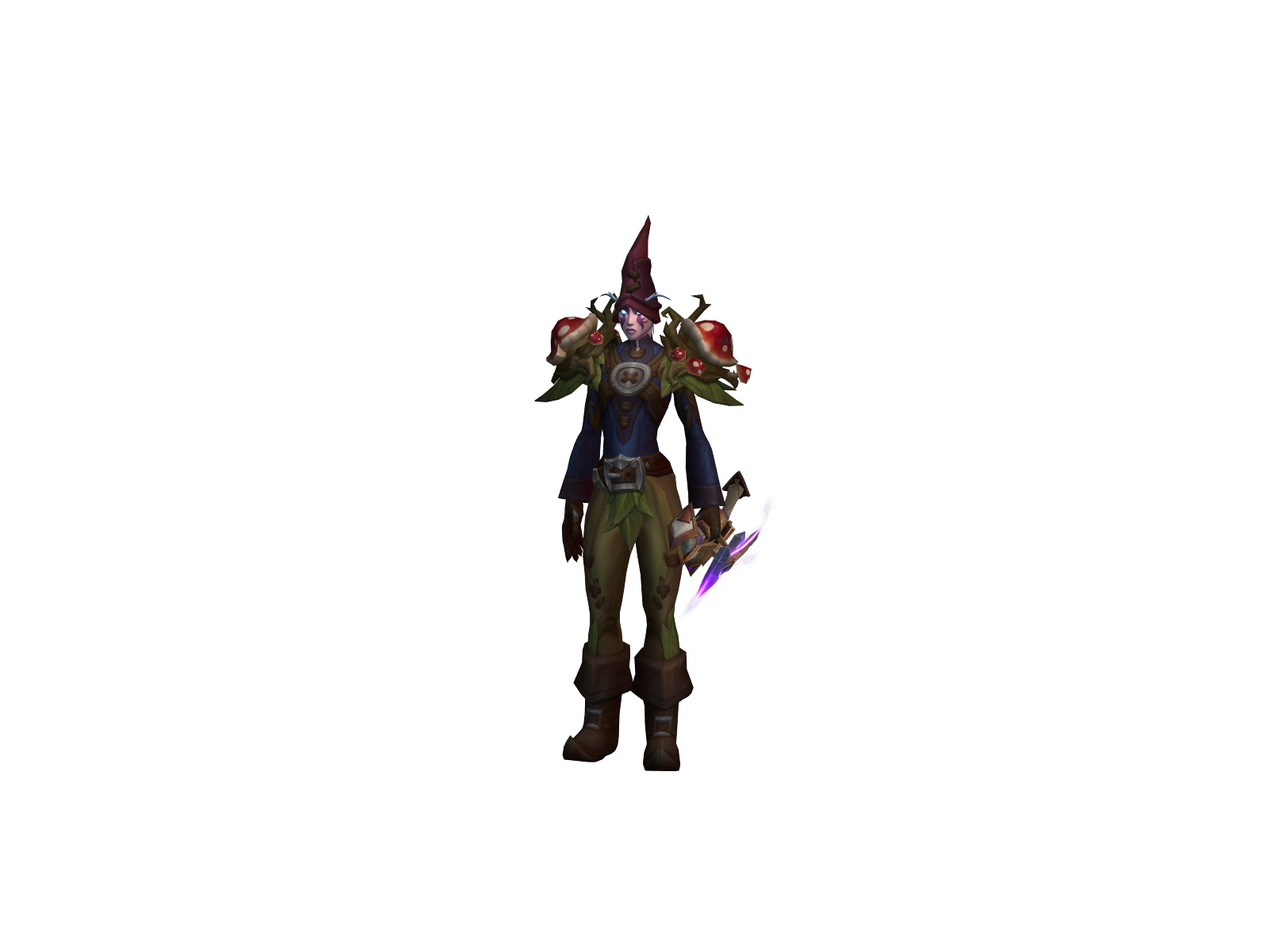 Emylann 3D character render