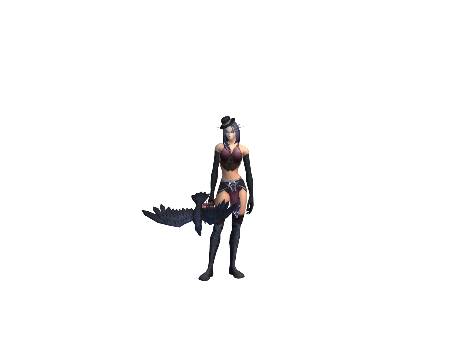 Ollix 3D character render
