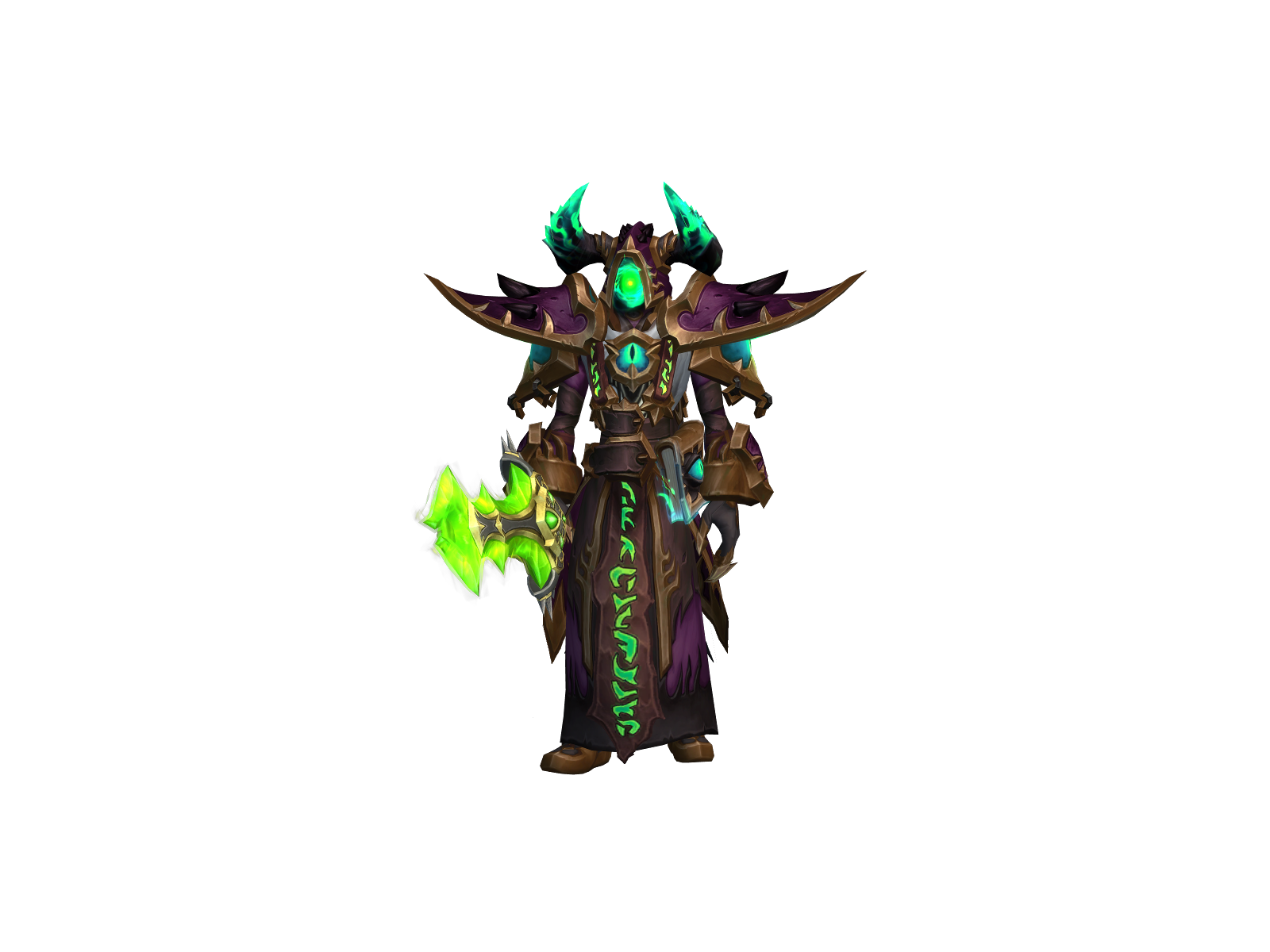 Mohg 3D character render