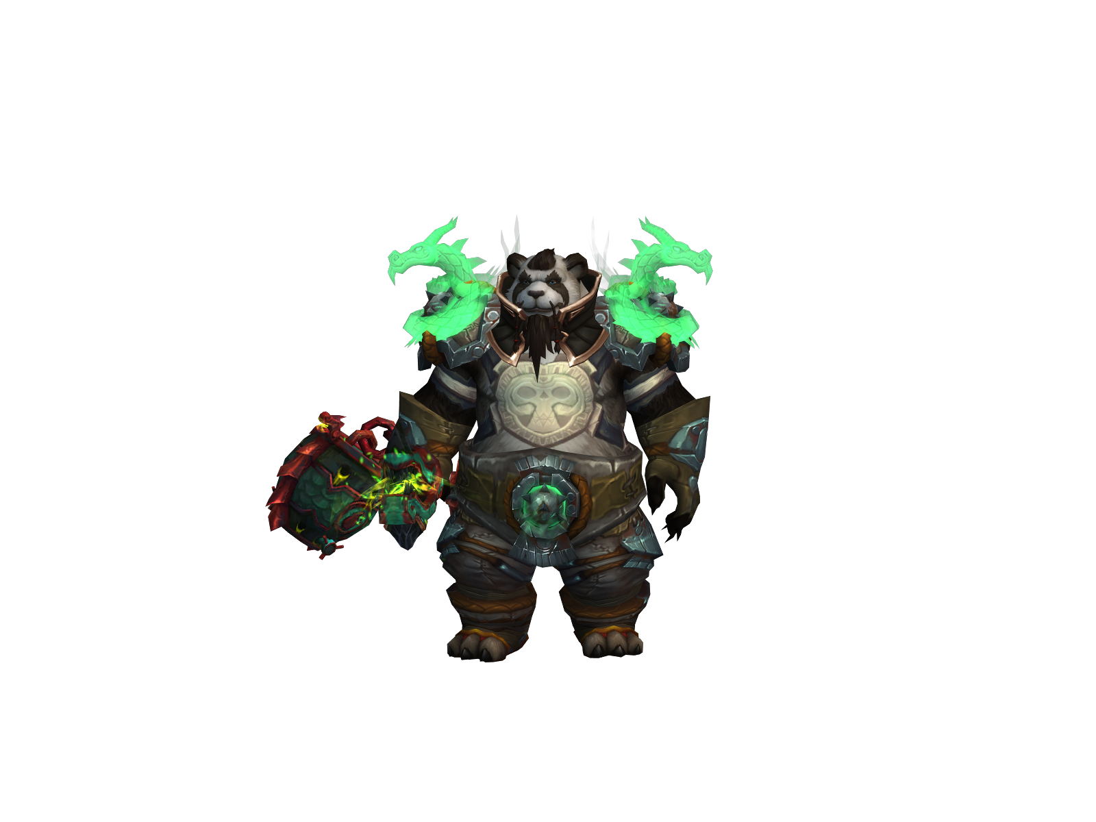 Kungpou 3D character render