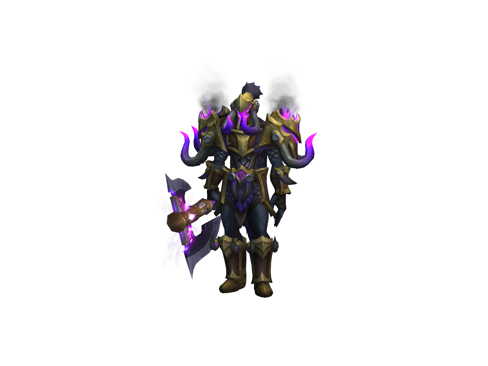 Bigfourskin 3D character render