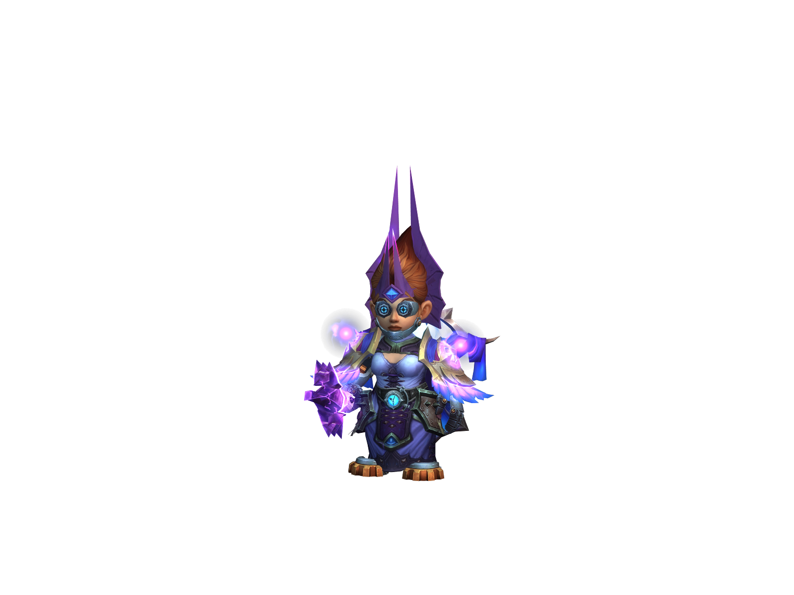 Thadra 3D character render