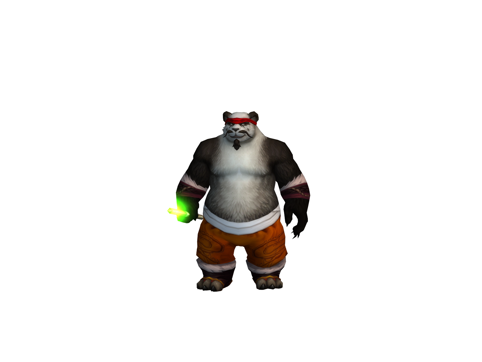Pô 3D character render