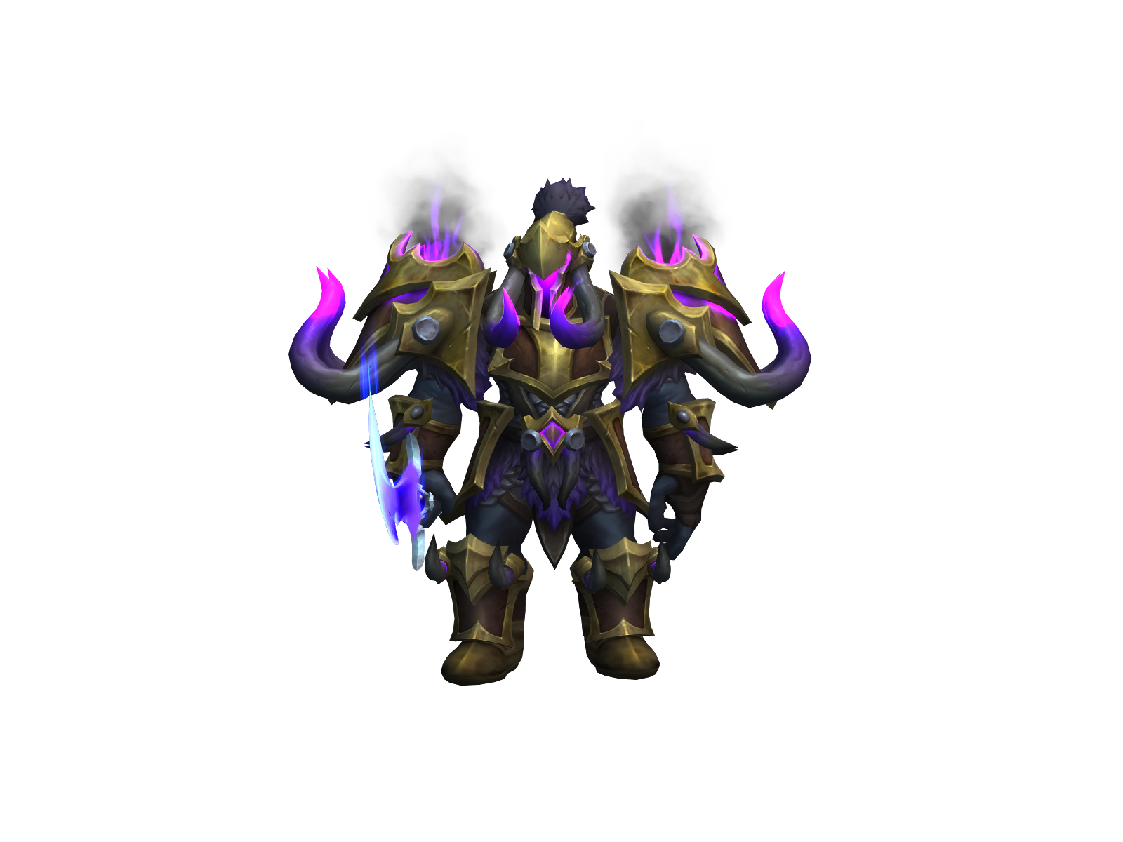Left 3D character render