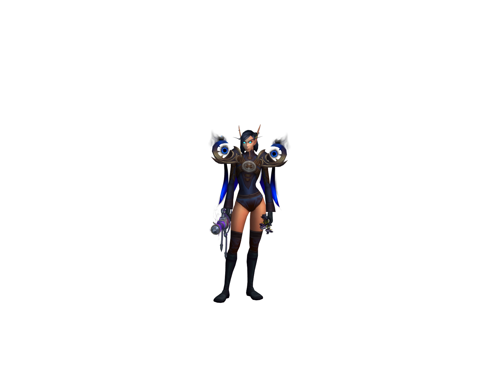 Moni 3D character render