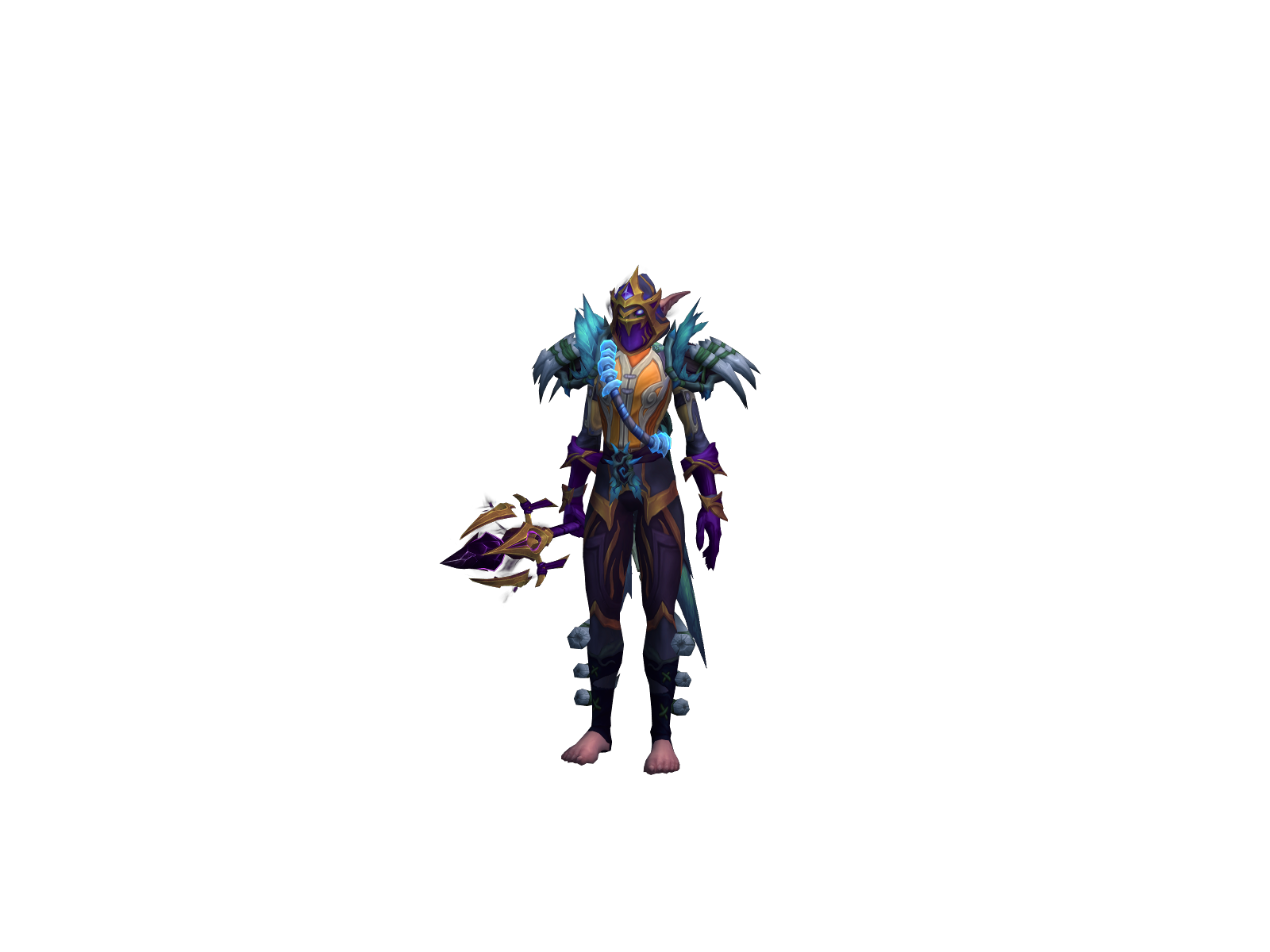 Fisticufs 3D character render
