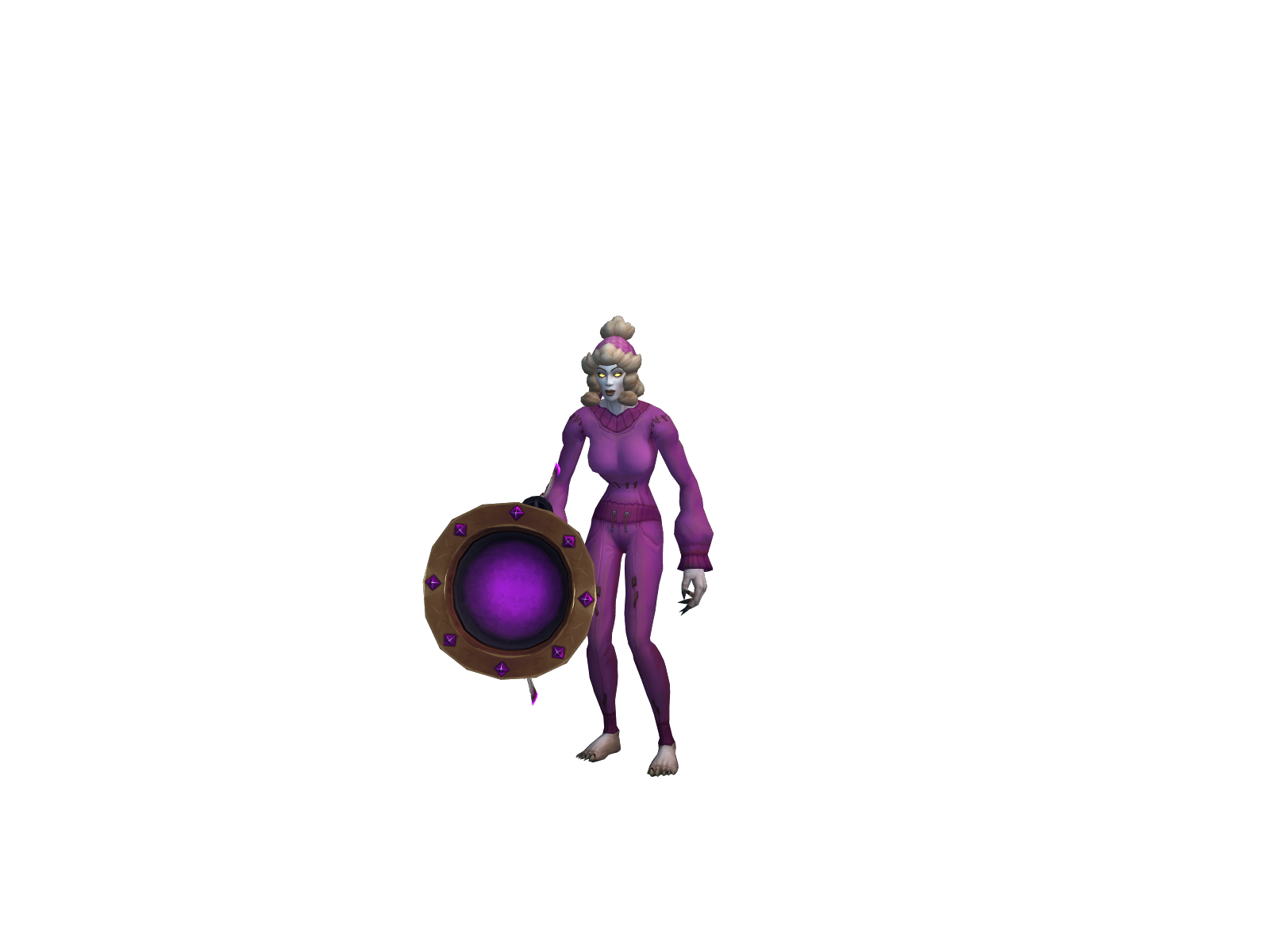 Bloop 3D character render