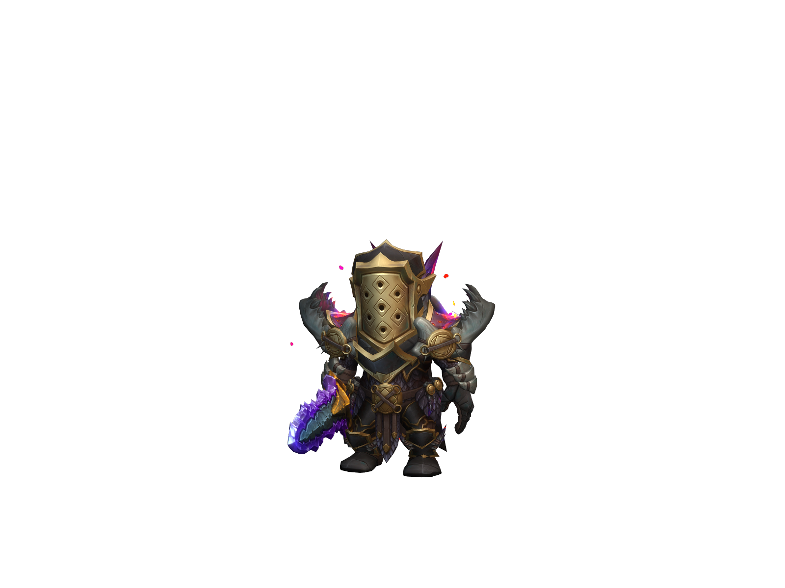 Minifighter 3D character render