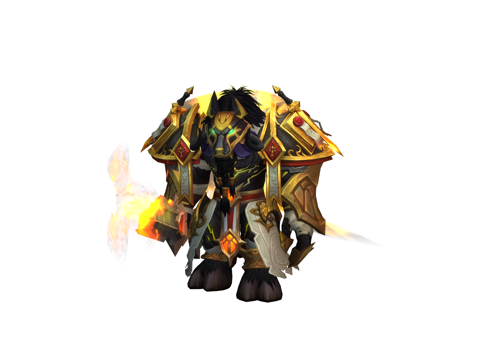 Krawm 3D character render