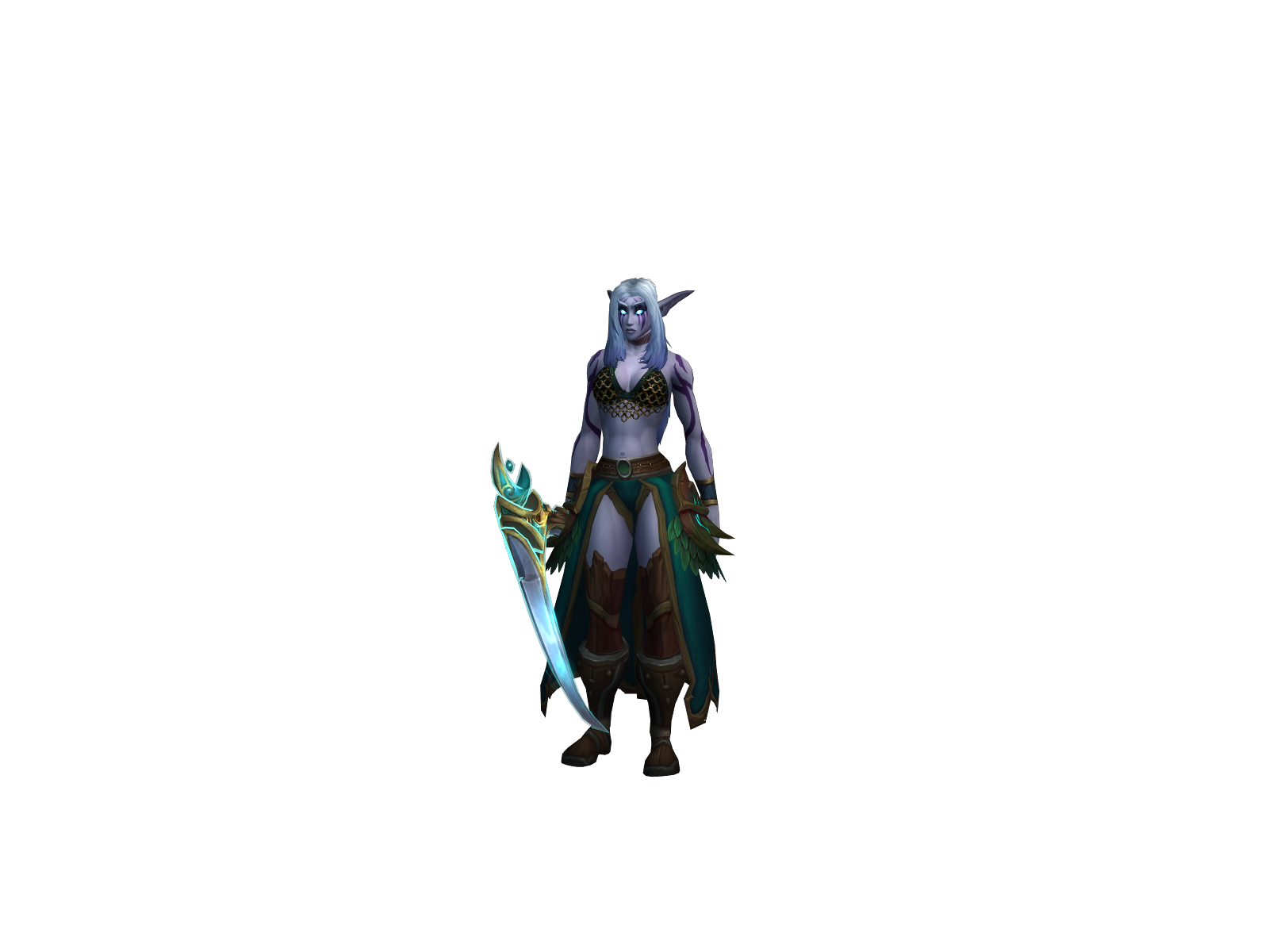 Gaias 3D character render
