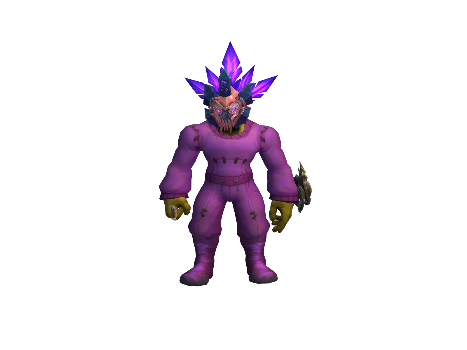 Blingg 3D character render
