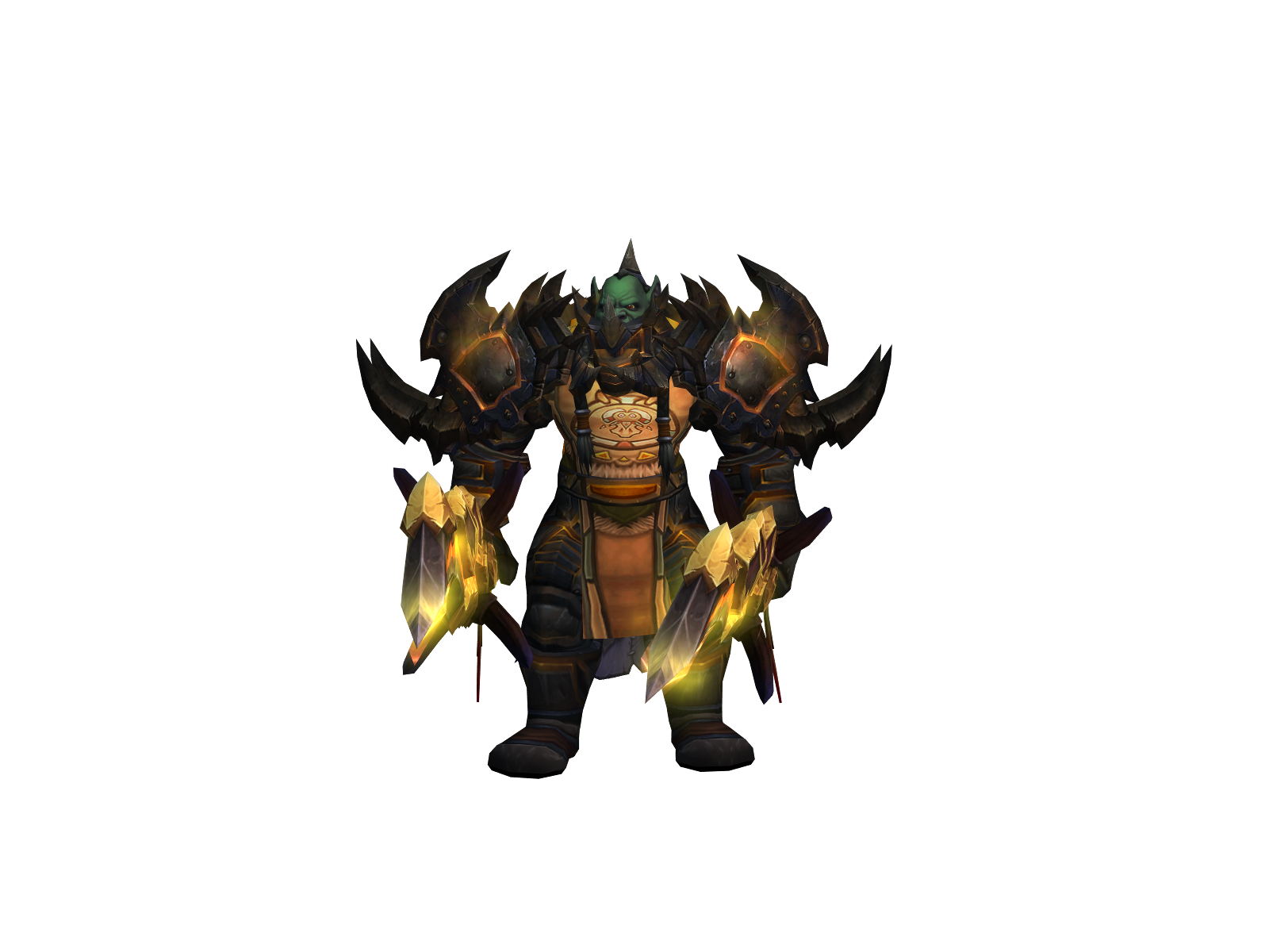 Gorgar 3D character render
