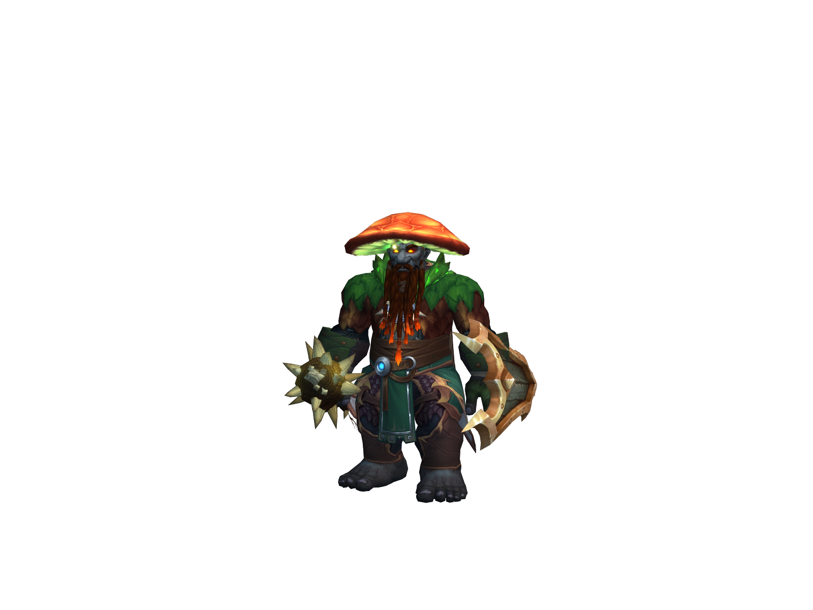 Karthul 3D character render