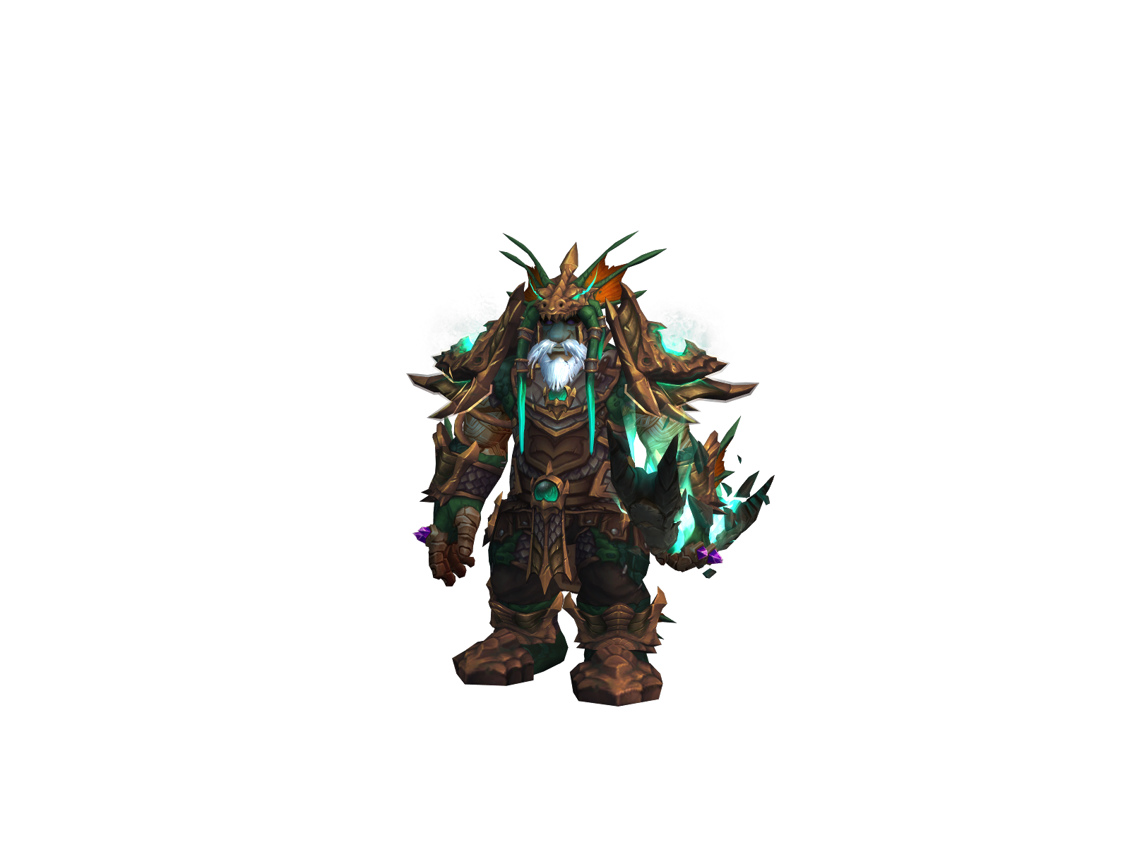 Gerca 3D character render