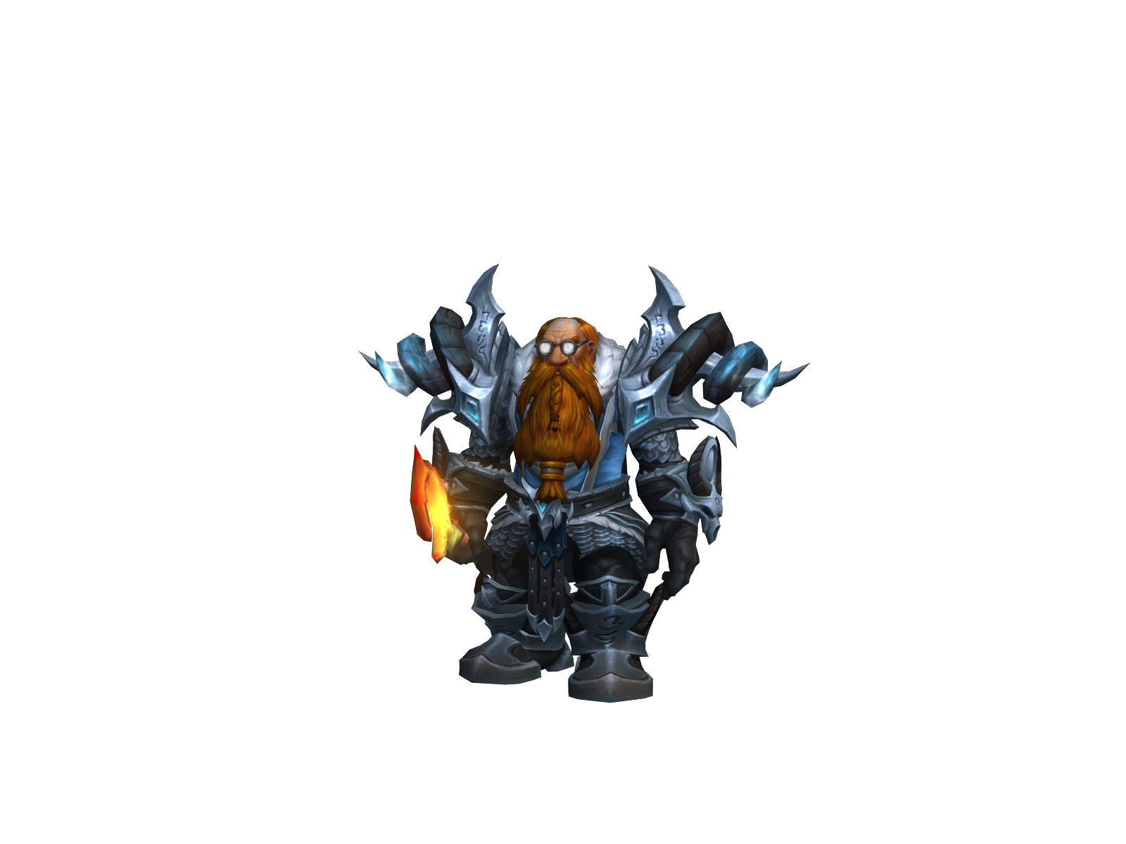 Lebronzbeard 3D character render