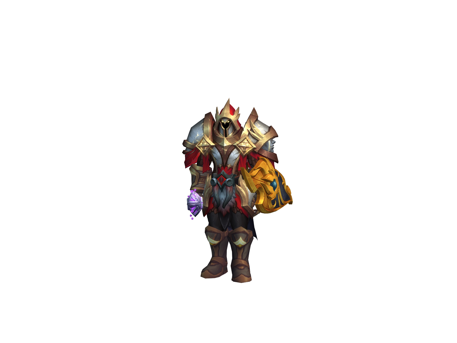 Naull 3D character render