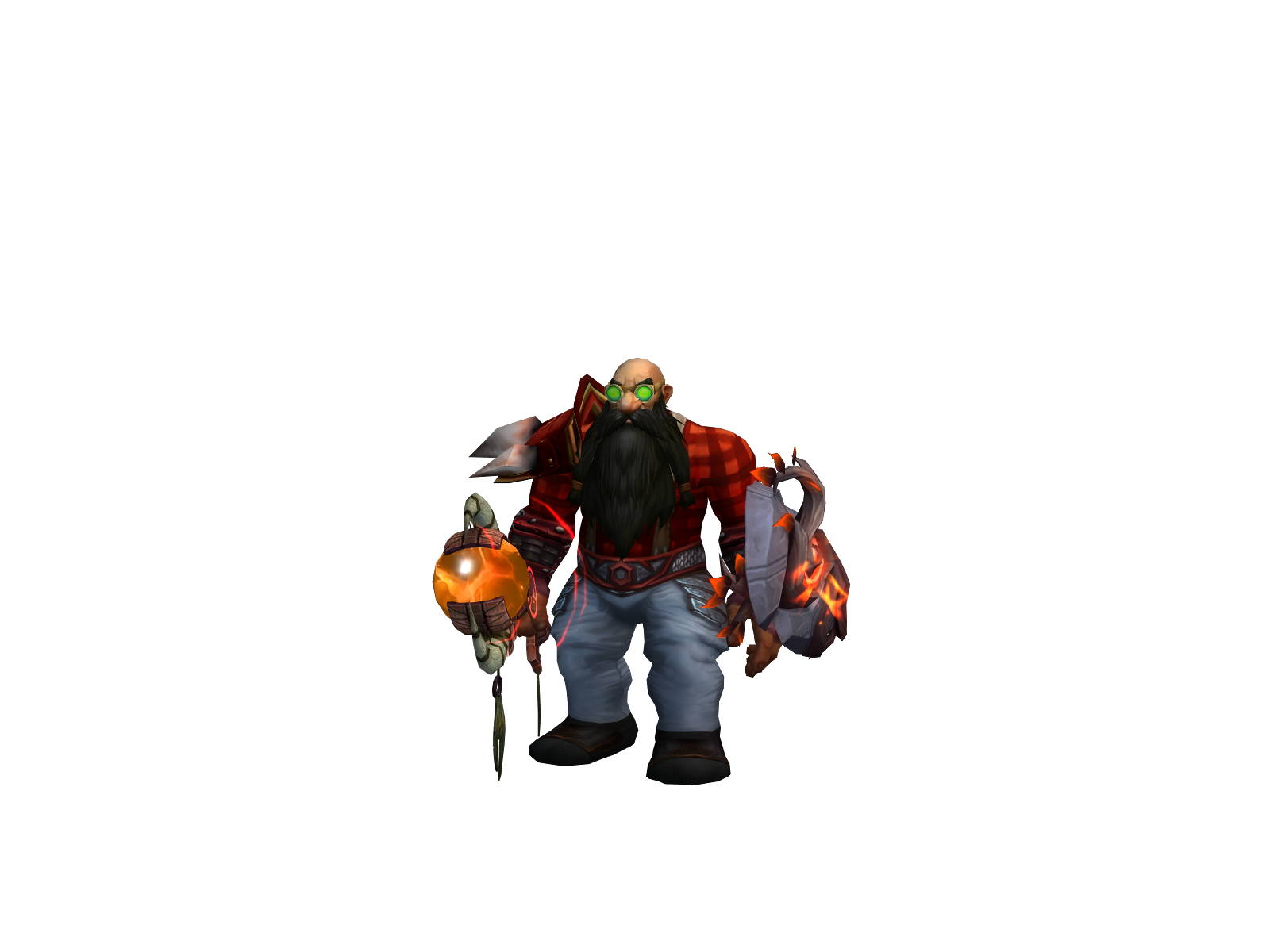 Fup 3D character render