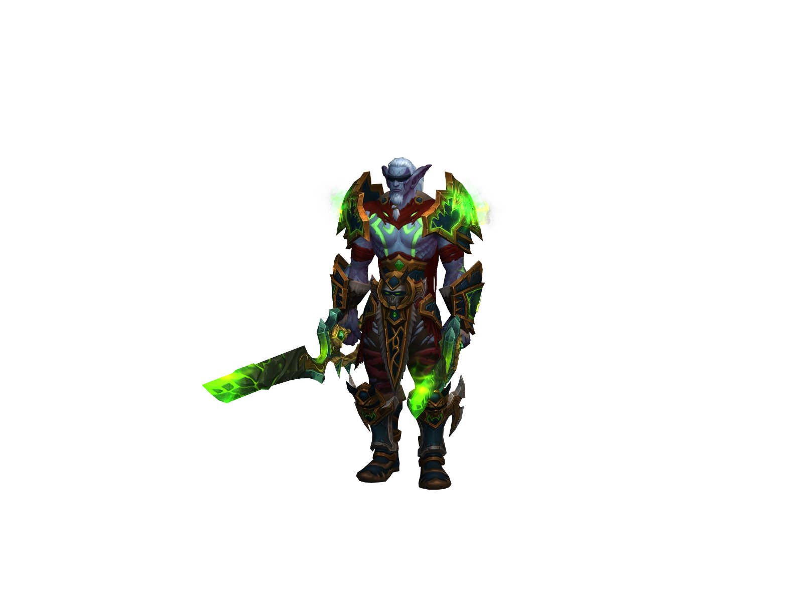 Galdrial 3D character render