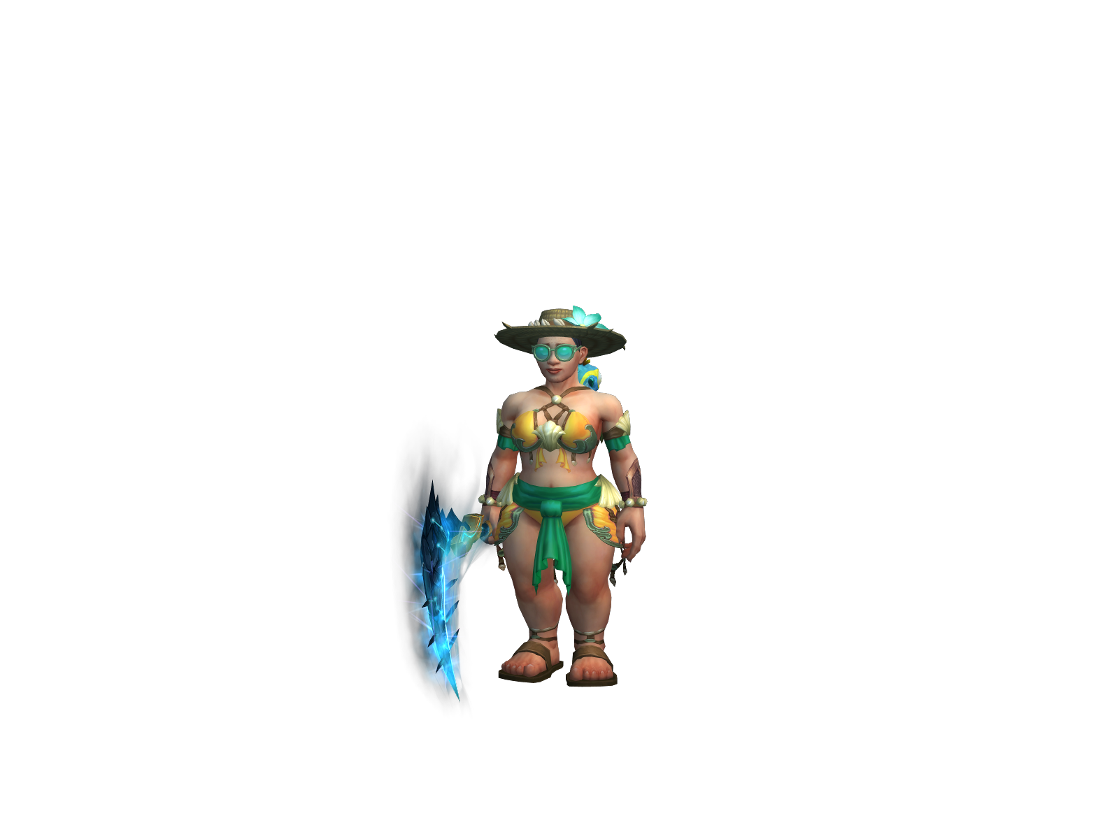 Aydan 3D character render
