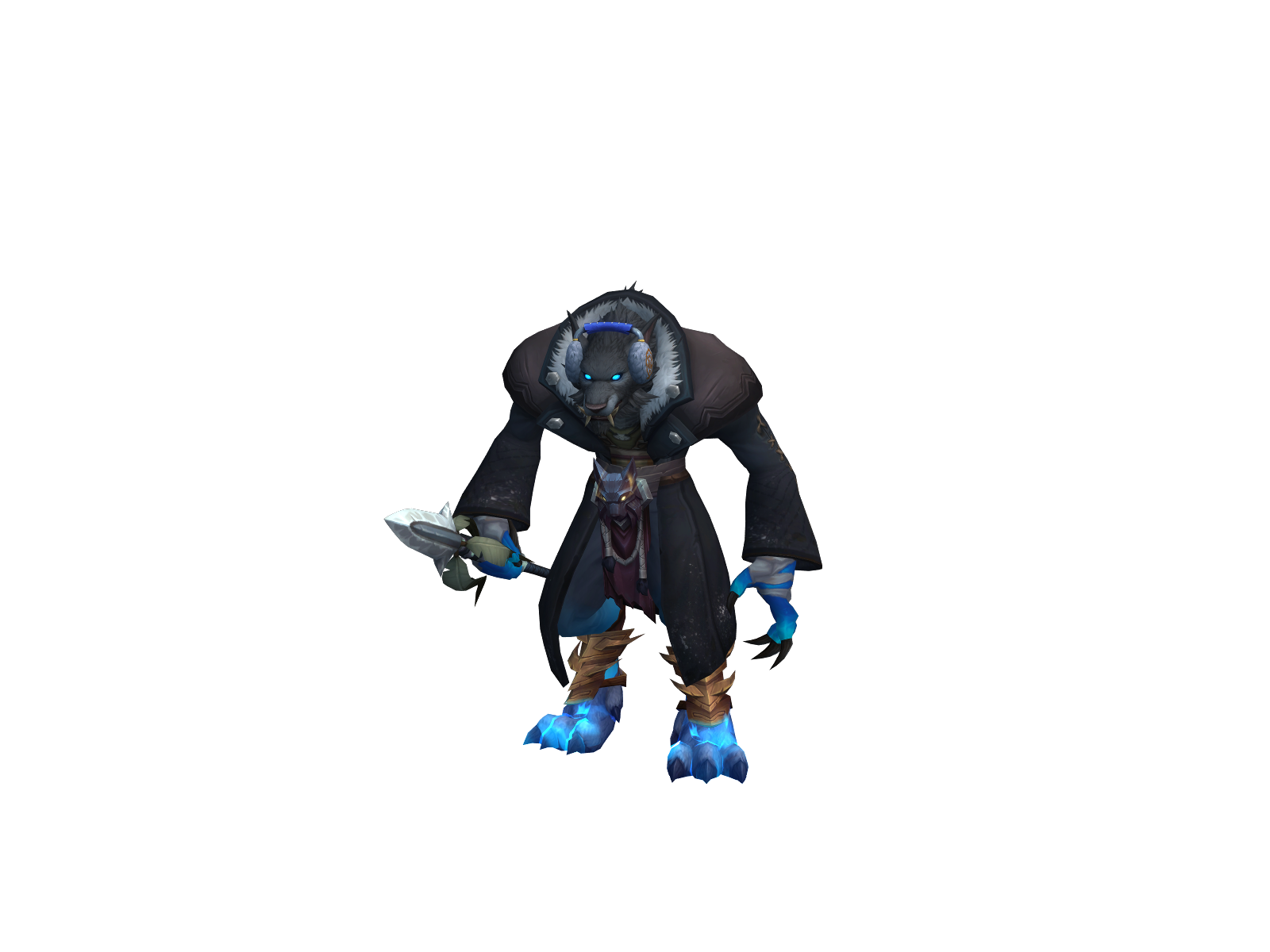 Kittsuera 3D character render