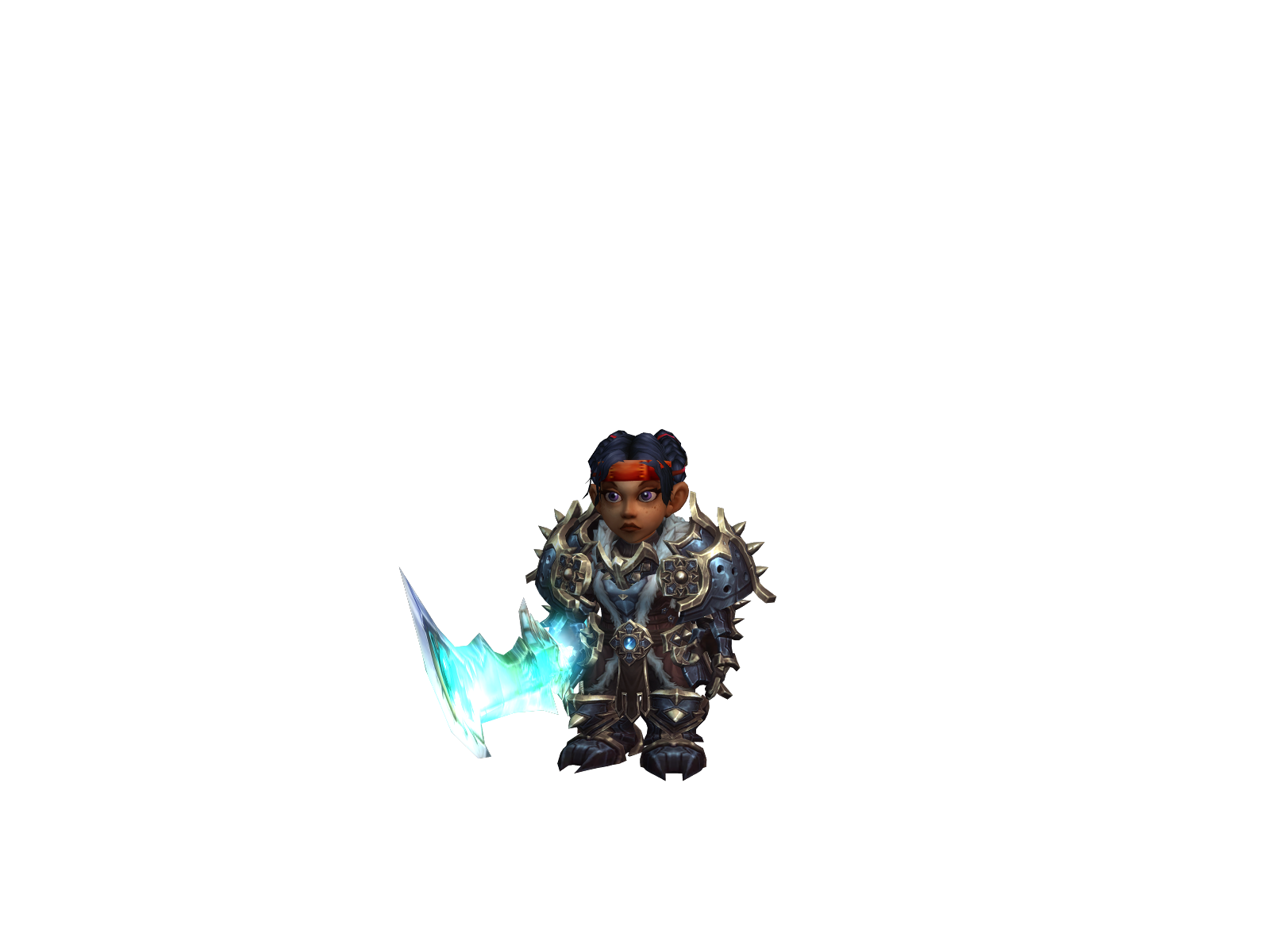 Seariphim 3D character render