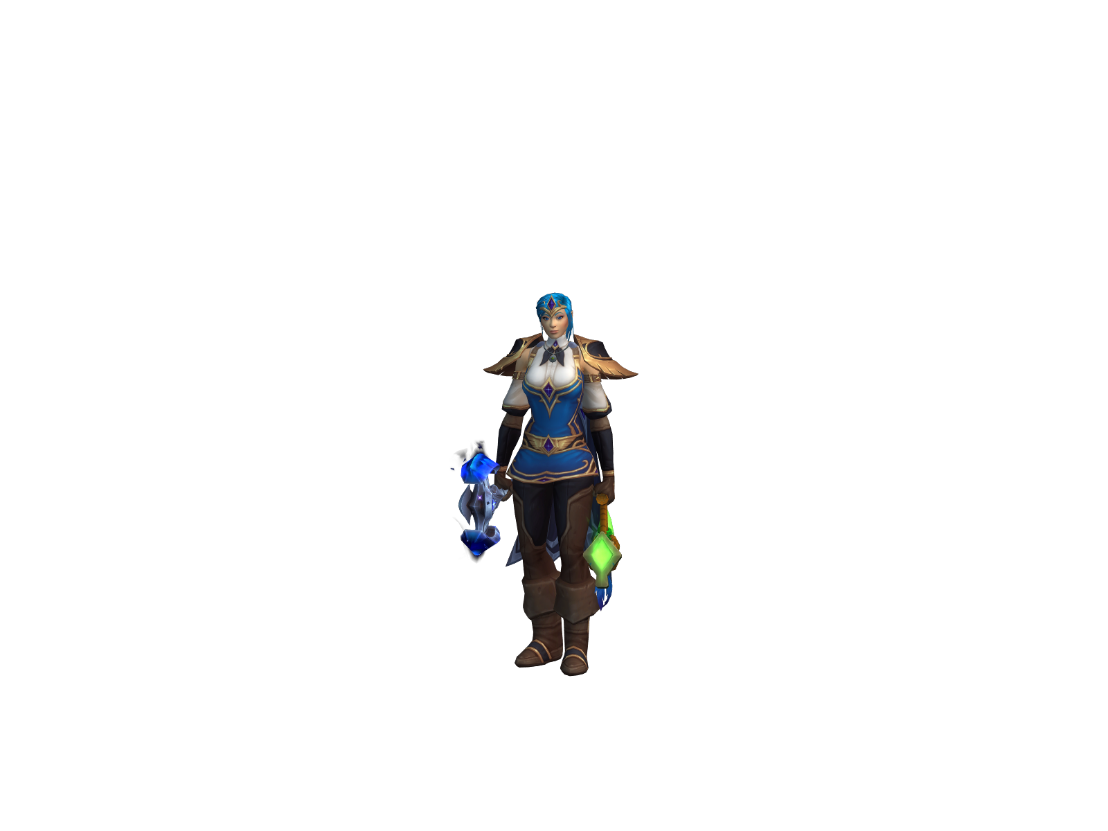 Jassminee 3D character render