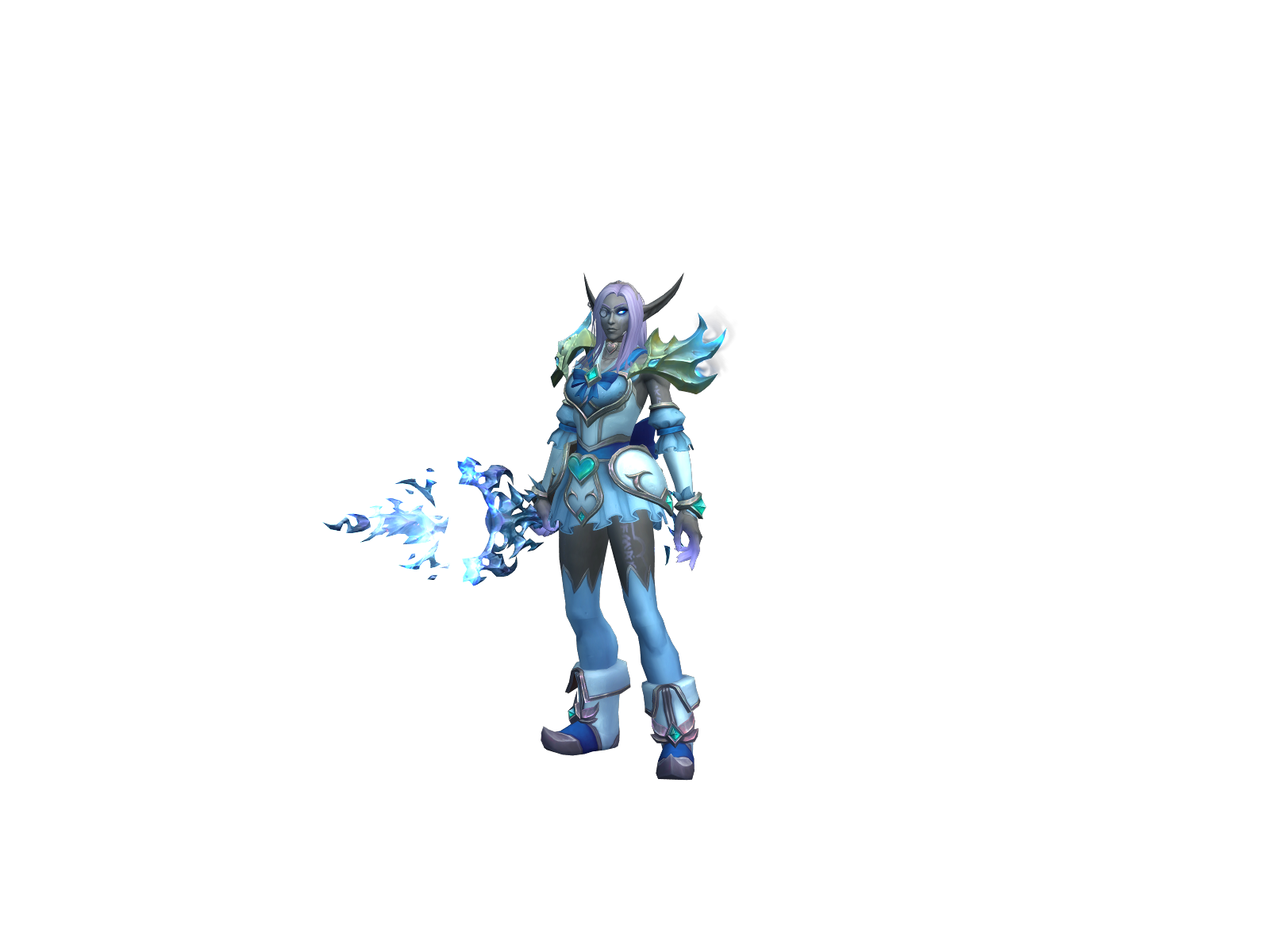 Riuky 3D character render