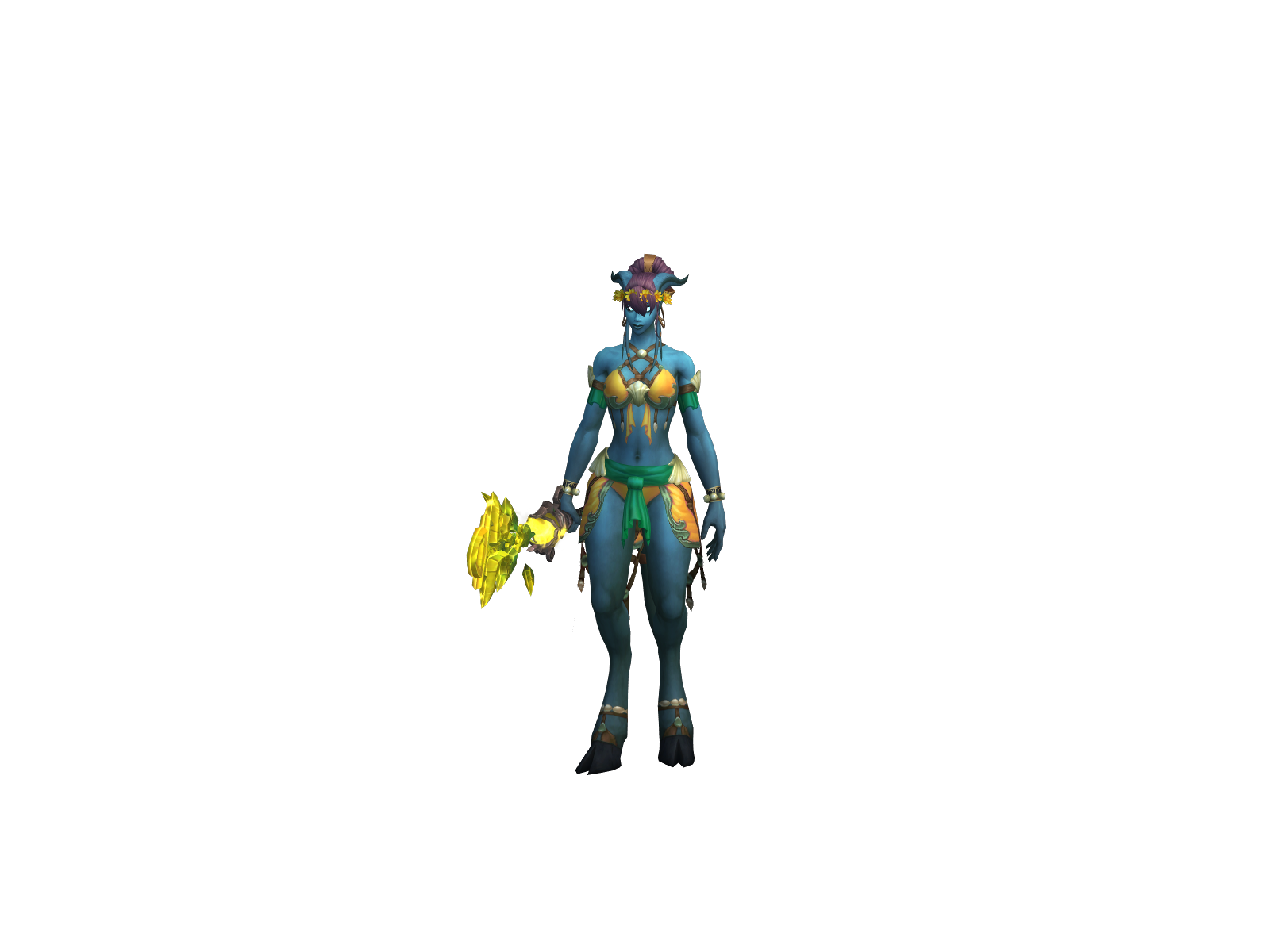 Edessa 3D character render