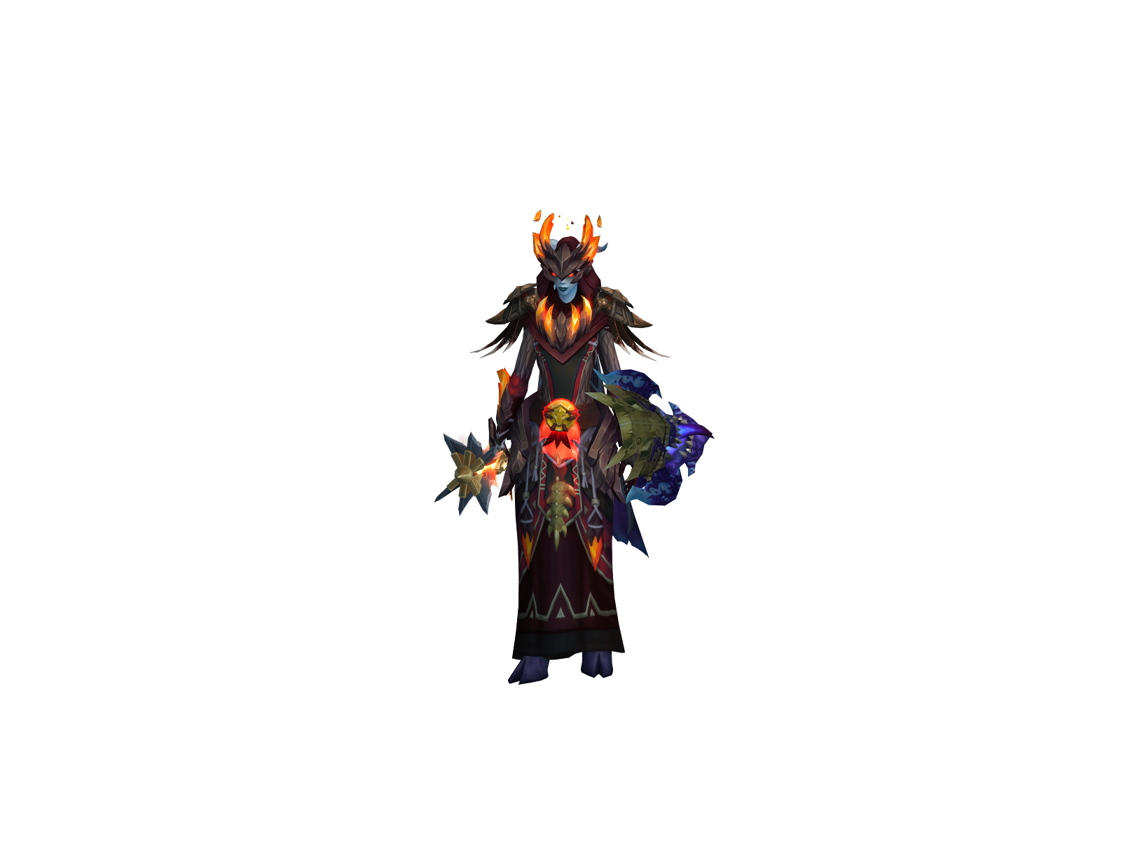 Zevilna 3D character render