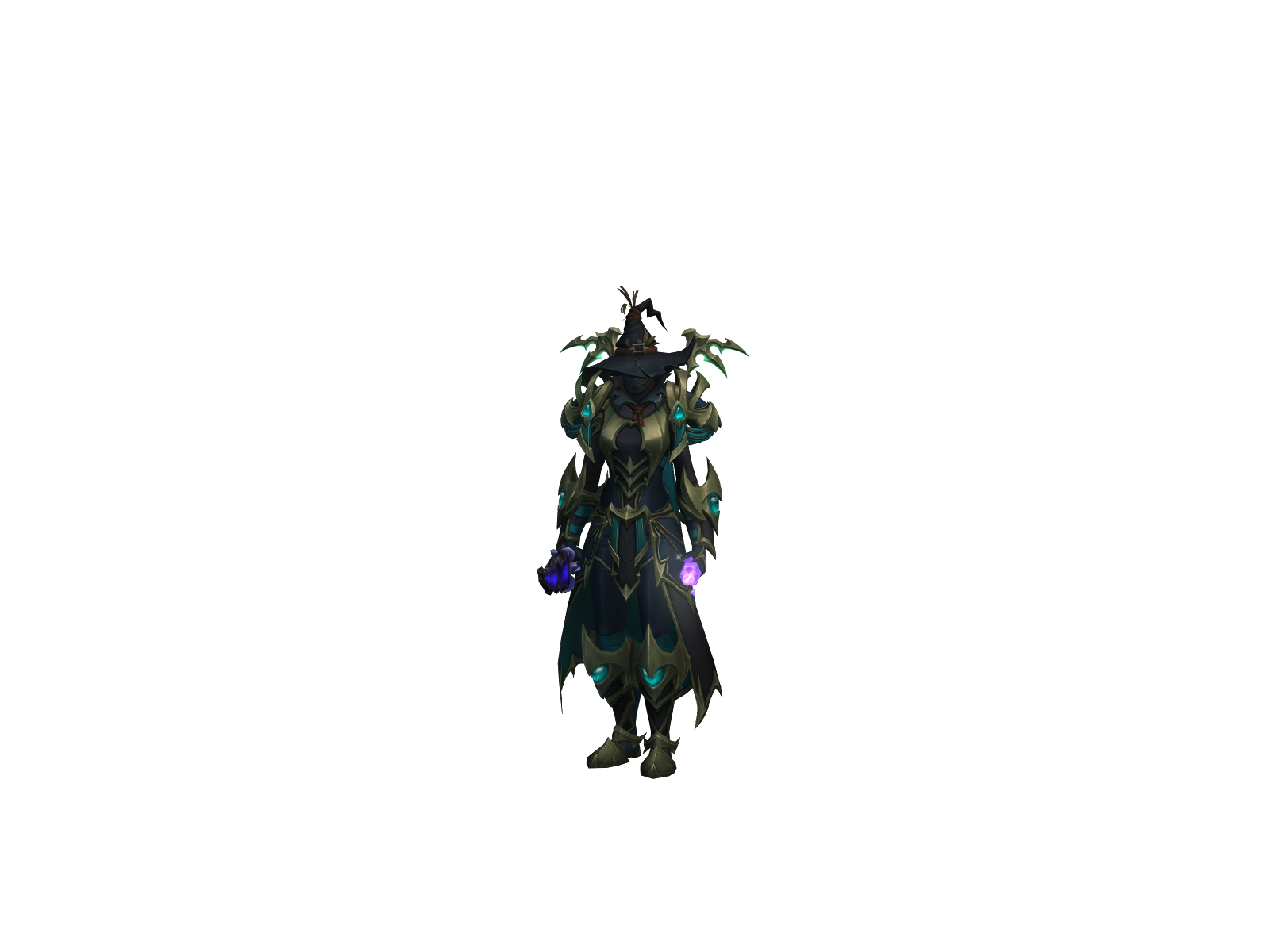 Shadowqt 3D character render