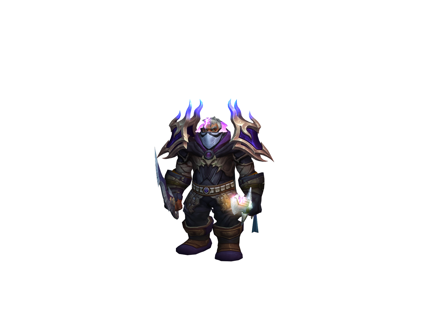 Thiol 3D character render