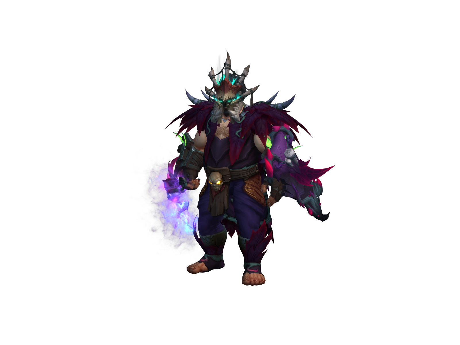 Mazungu 3D character render
