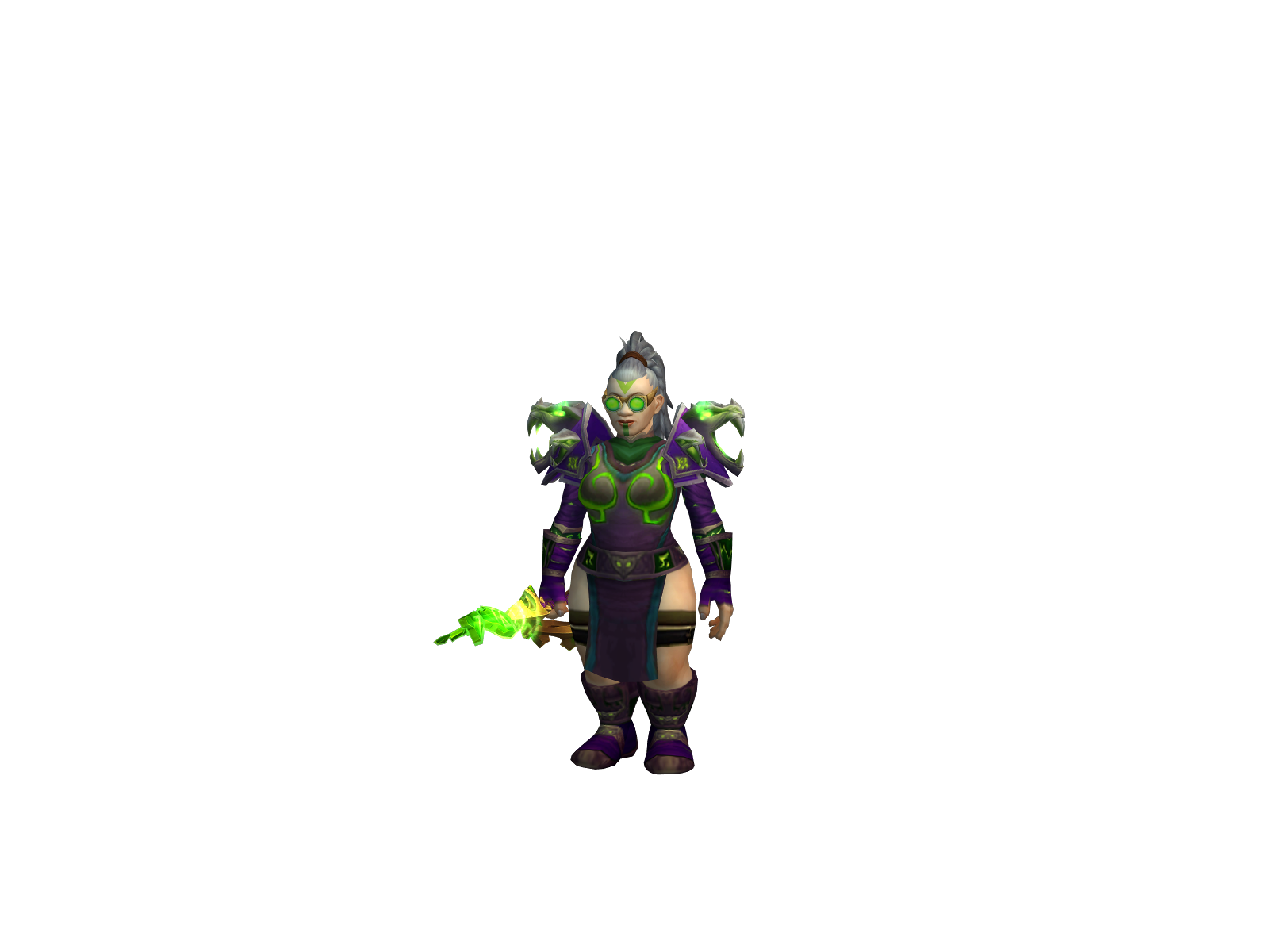 Dahlia 3D character render