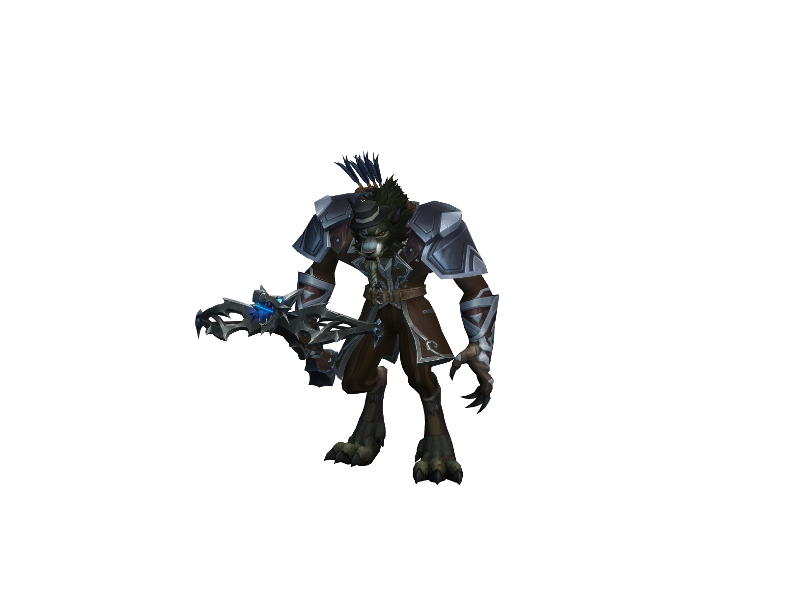 Fengrey 3D character render