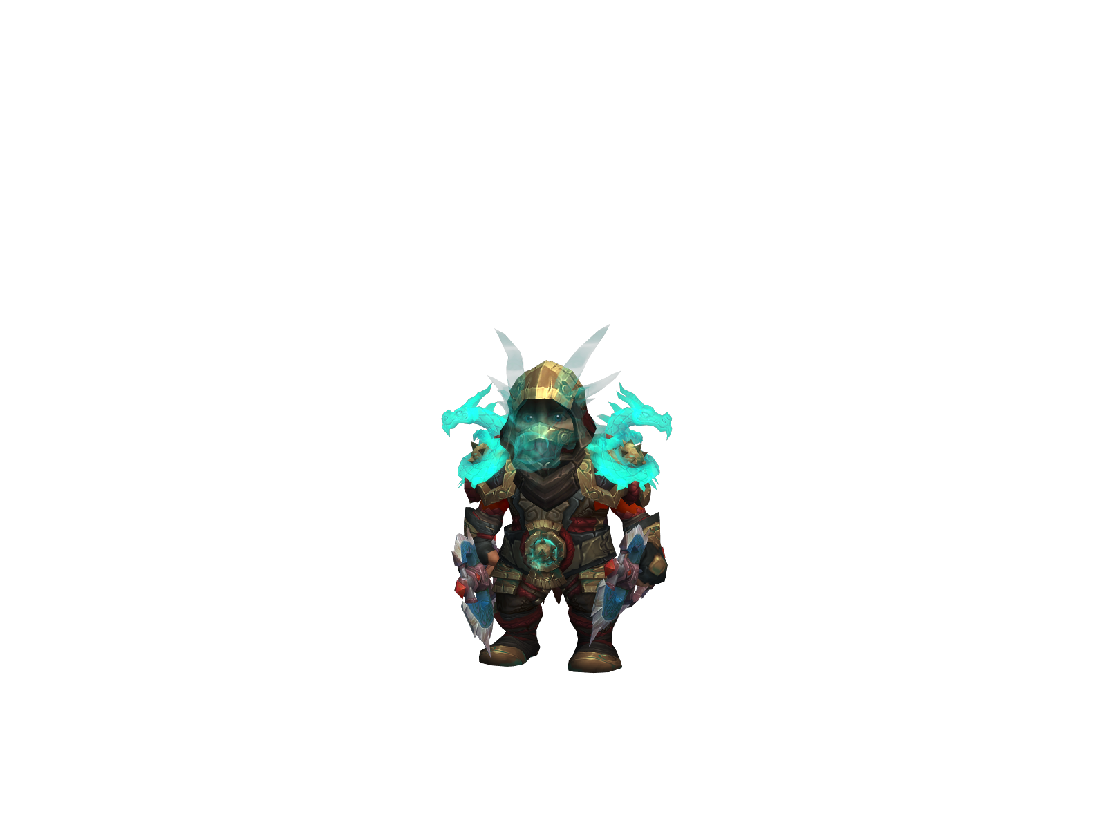 Taekwondo 3D character render