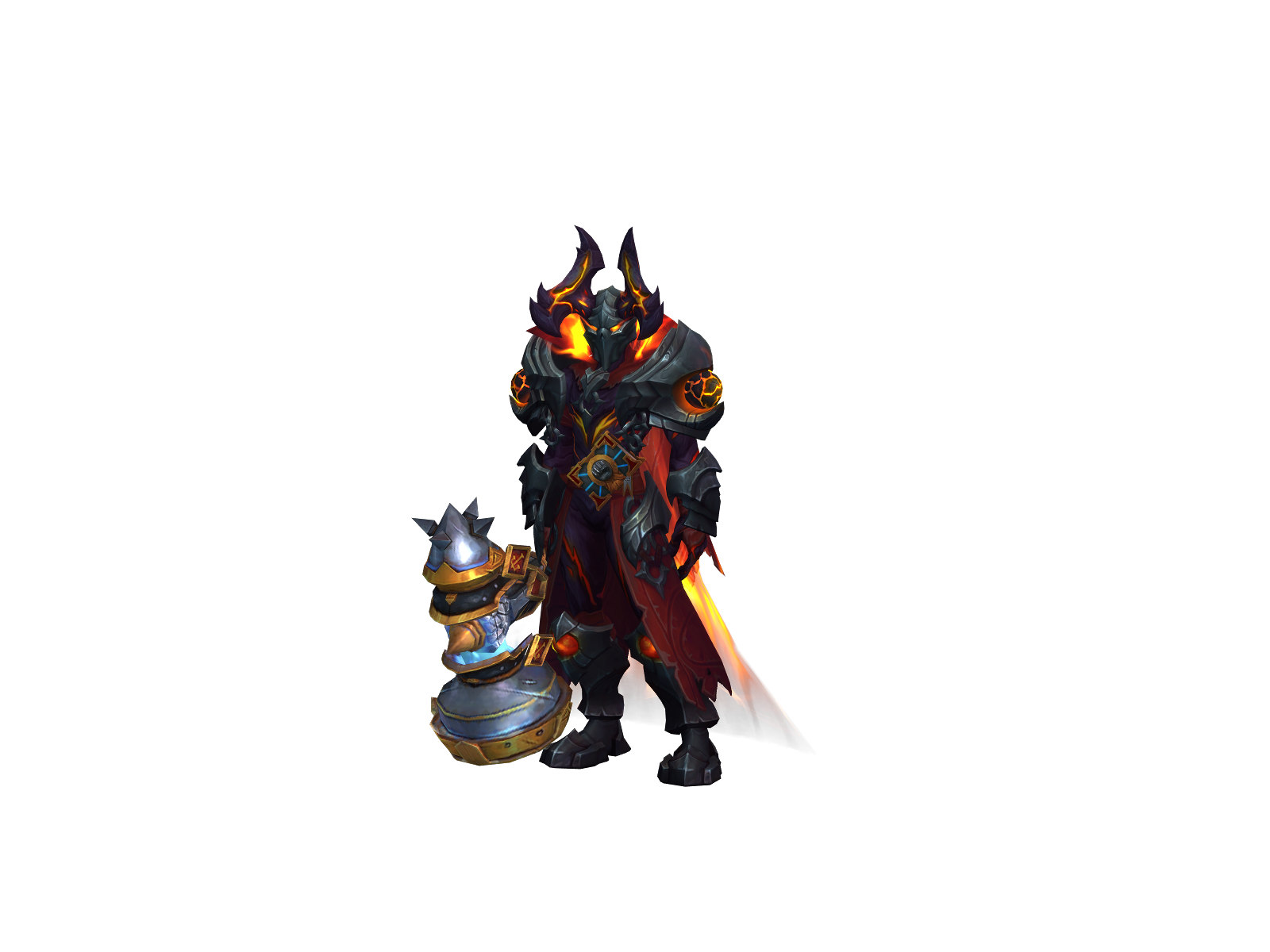 Seth 3D character render