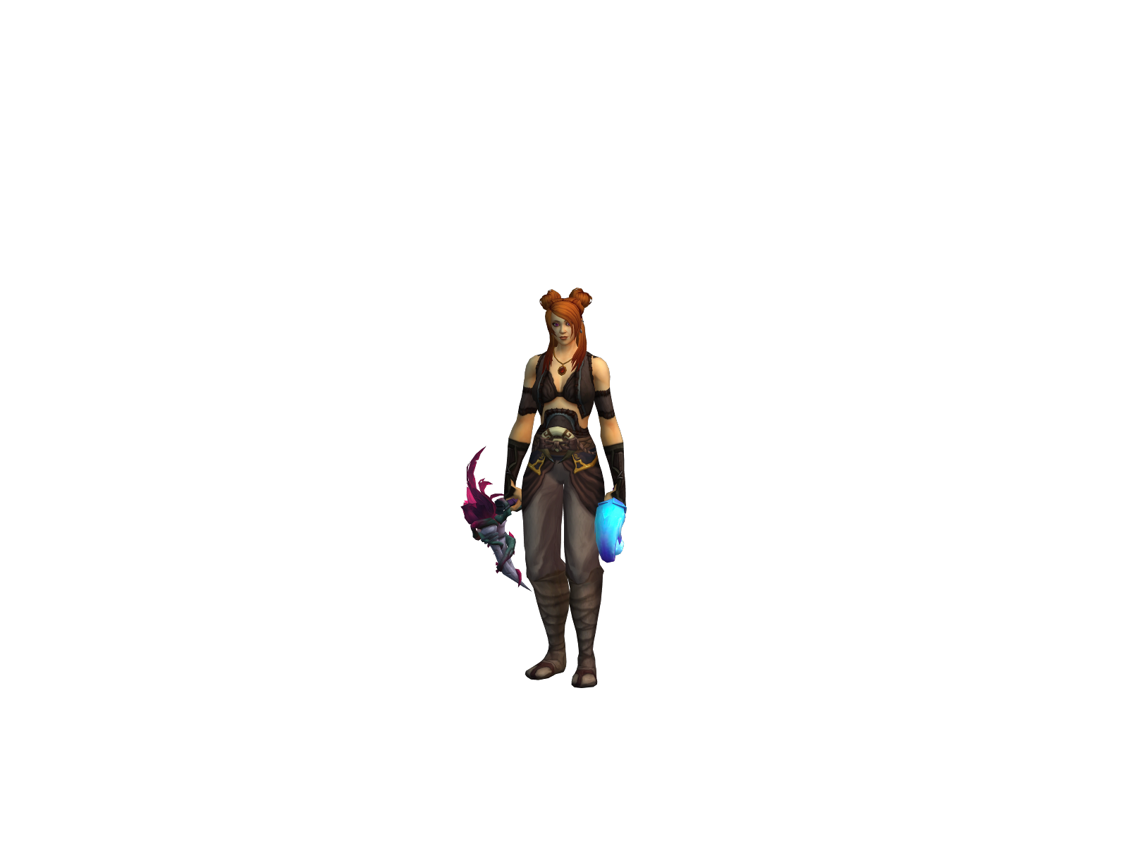 Davin 3D character render