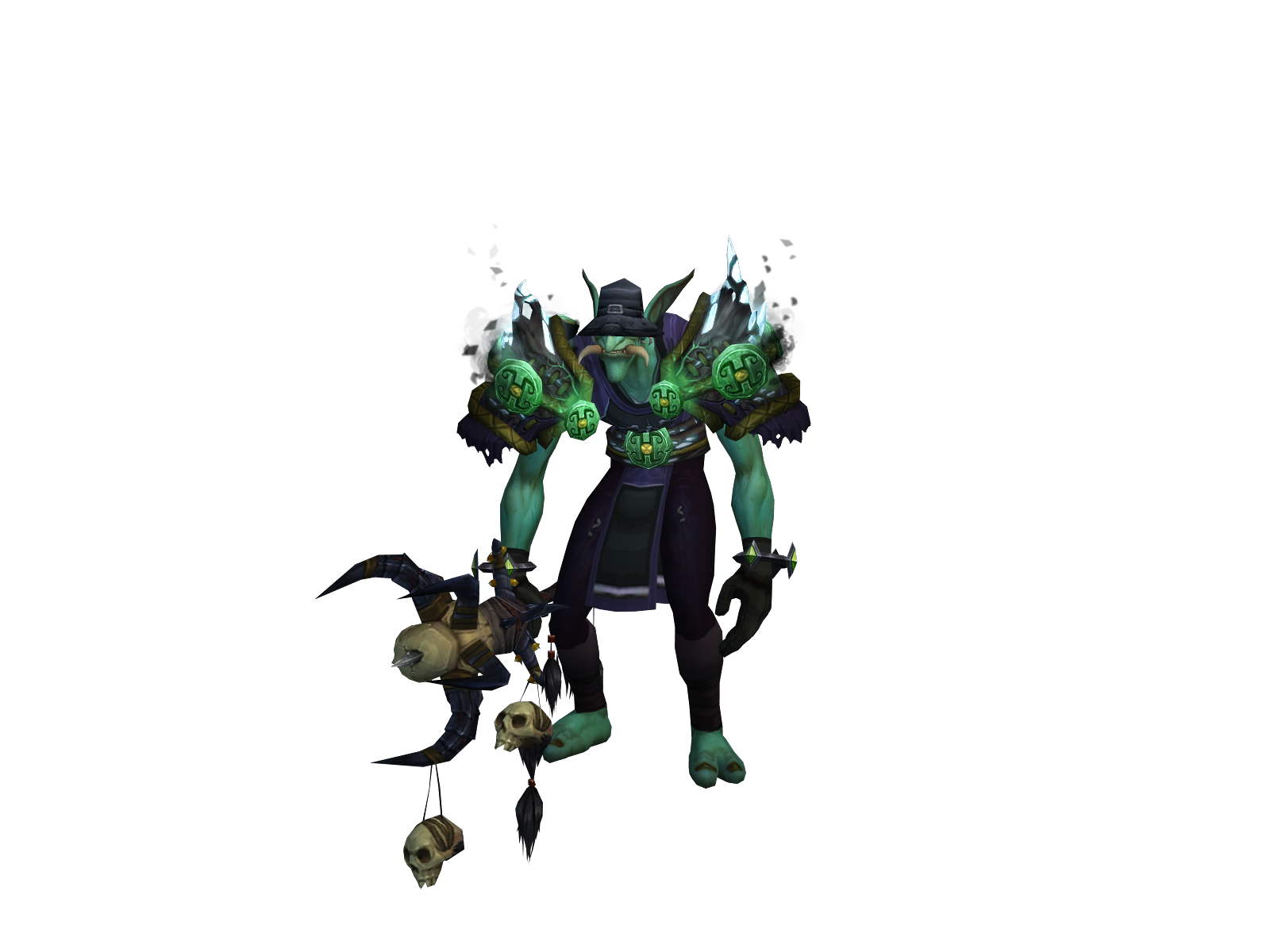 Xfire 3D character render