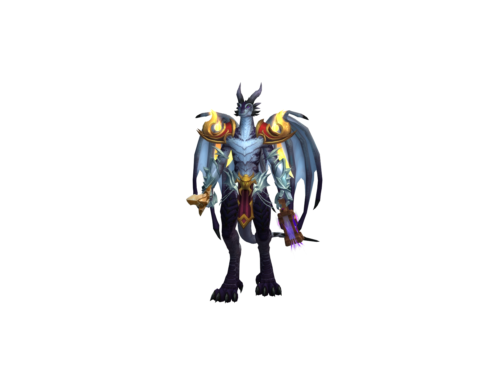 Sariph 3D character render